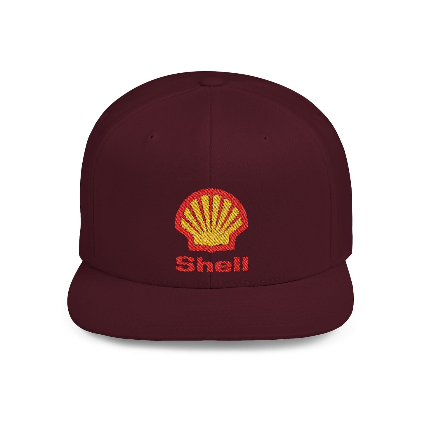 Shell Flat Bill Snapback – Lightweight, Custom Fit, Premium Quality