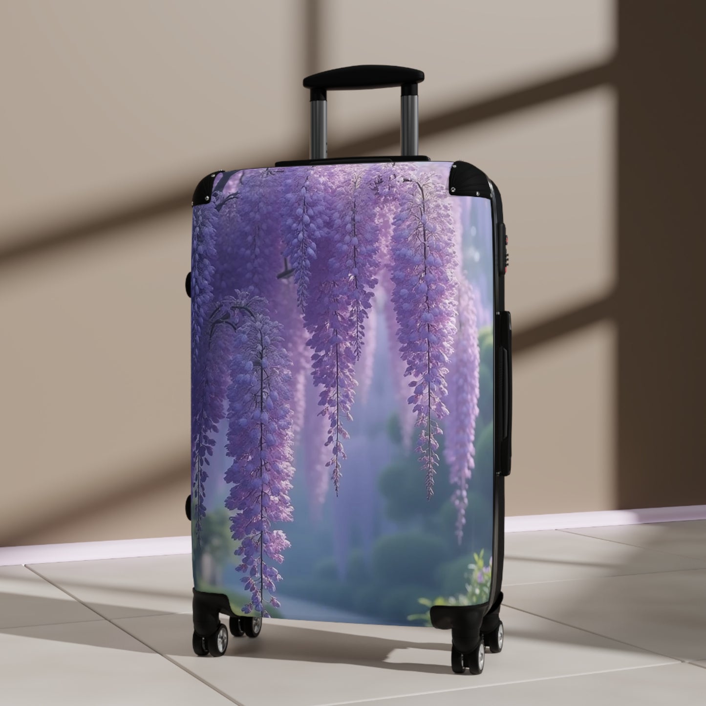 Nature Flowers Floral Camelia Art Carry-On Suitcase - Stylish Luggage for Travelers