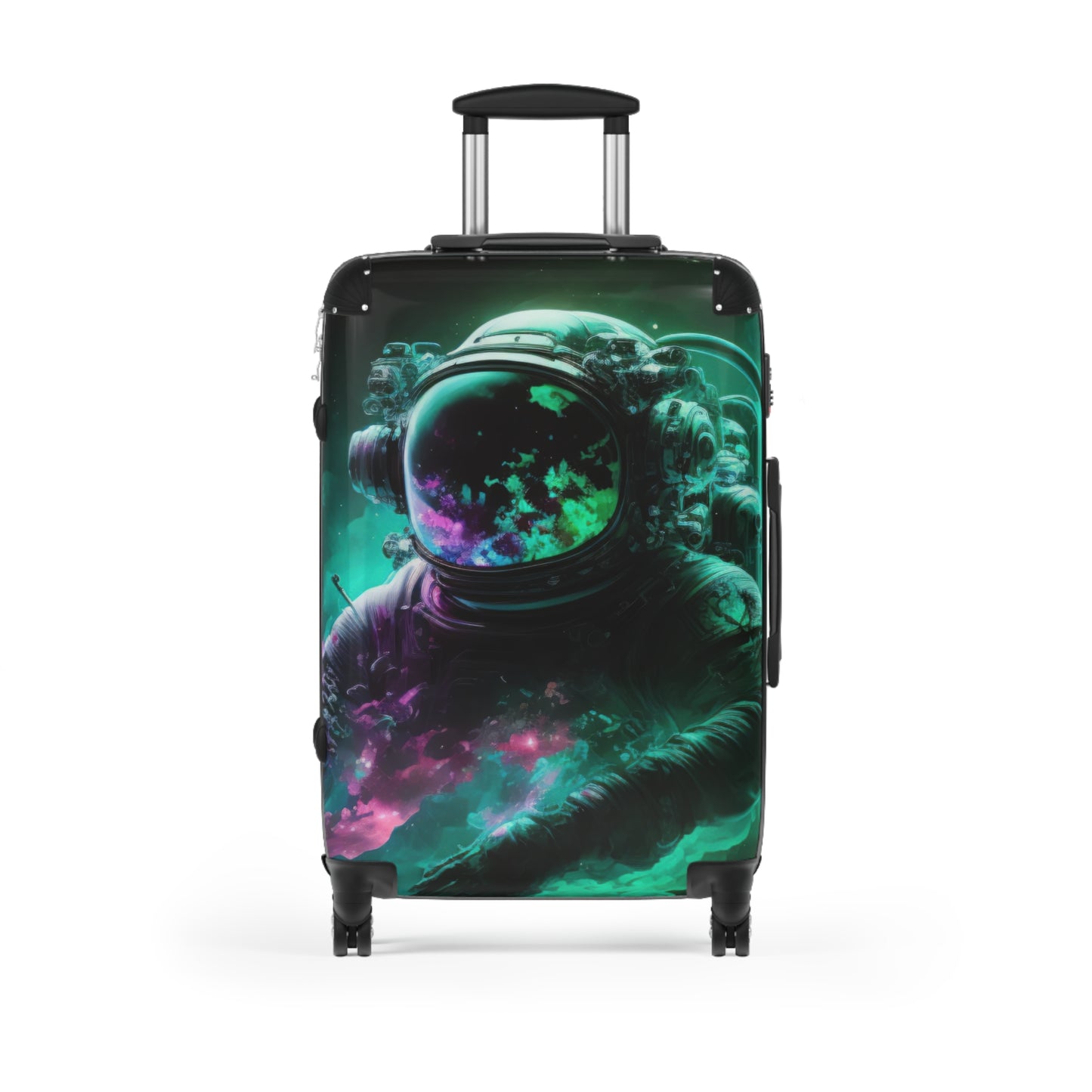 Space Astronaut Digital Art Carry-On Suitcase - Stylish Luggage for Travelers