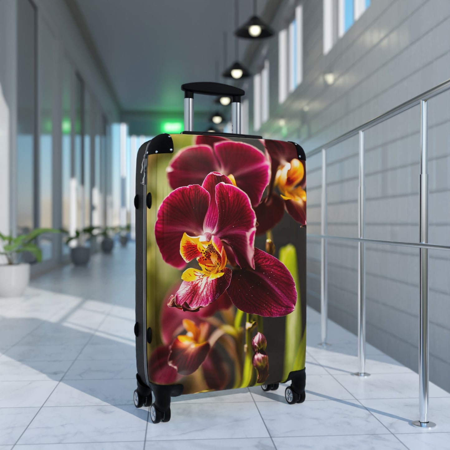 Nature Flowers Floral Spring Flowers Art Carry-On Suitcase - Stylish Luggage for Travelers