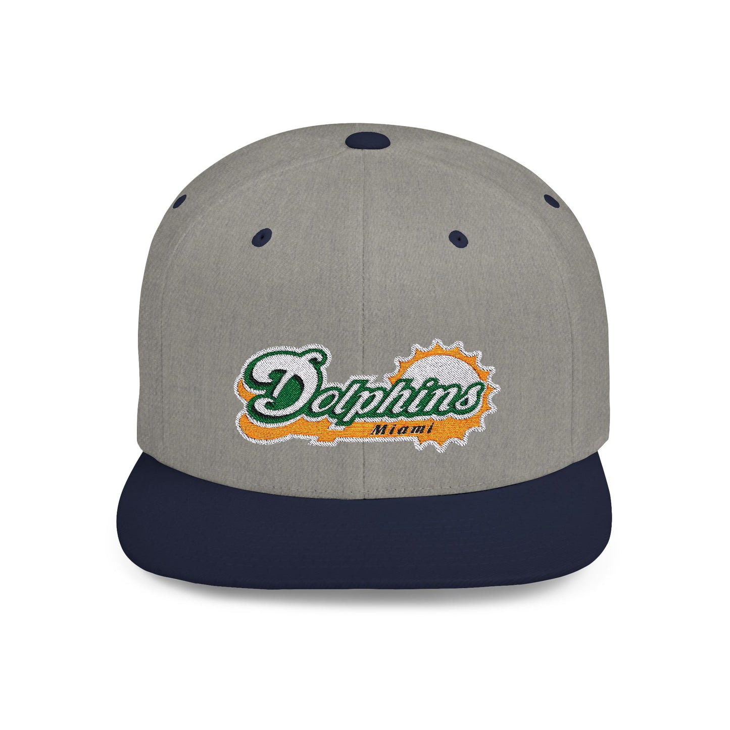 Miami Dolphins Dolphins Support Flat Bill Snapback – Lightweight, Custom Fit, Premium Quality