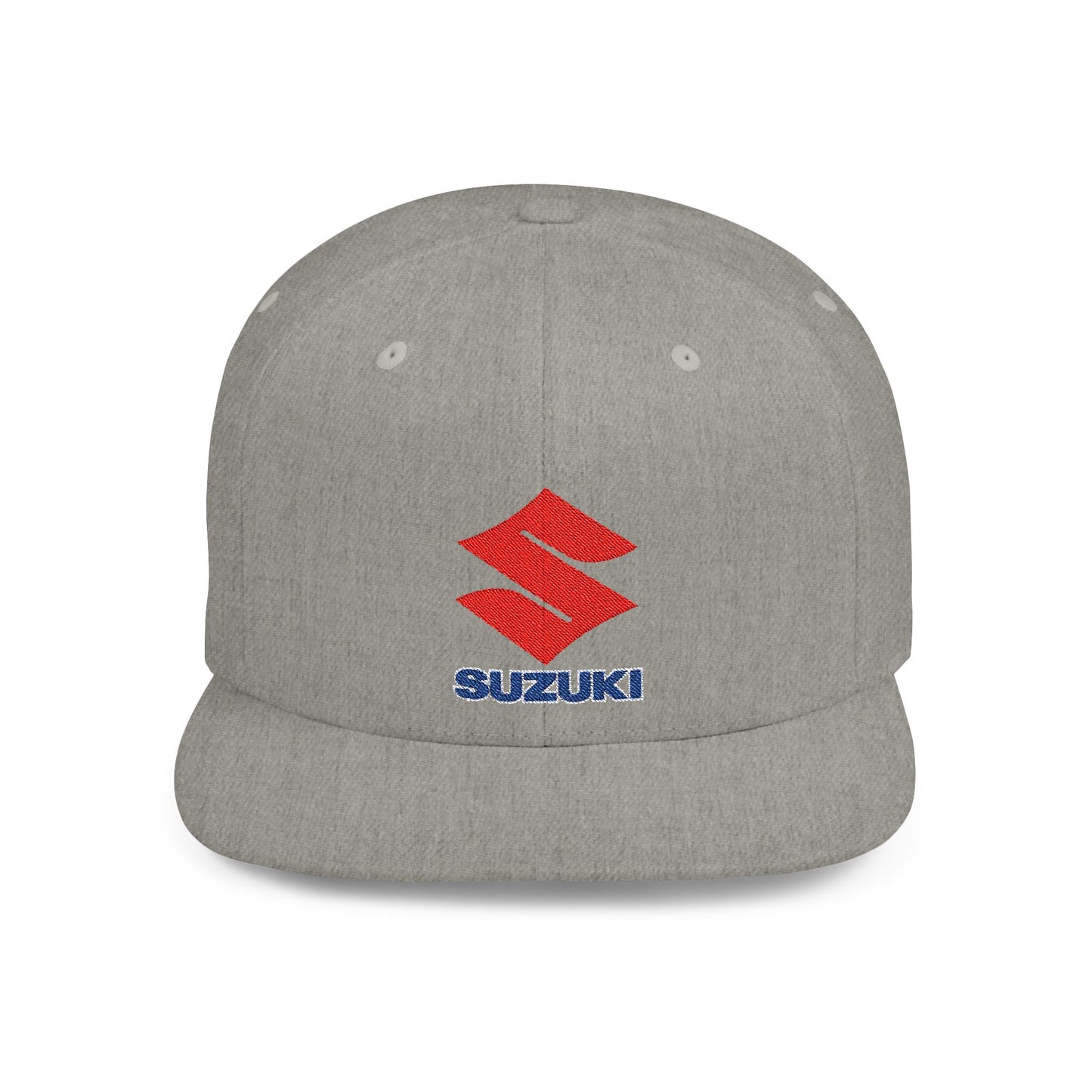 Suzuki Flat Bill Snapback – Lightweight, Custom Fit, Premium Quality