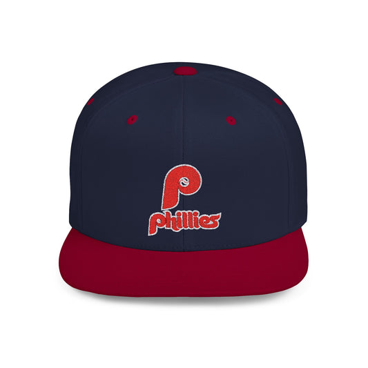 Philadelphia Phillies Flat Bill Snapback – Lightweight, Custom Fit, Premium Quality