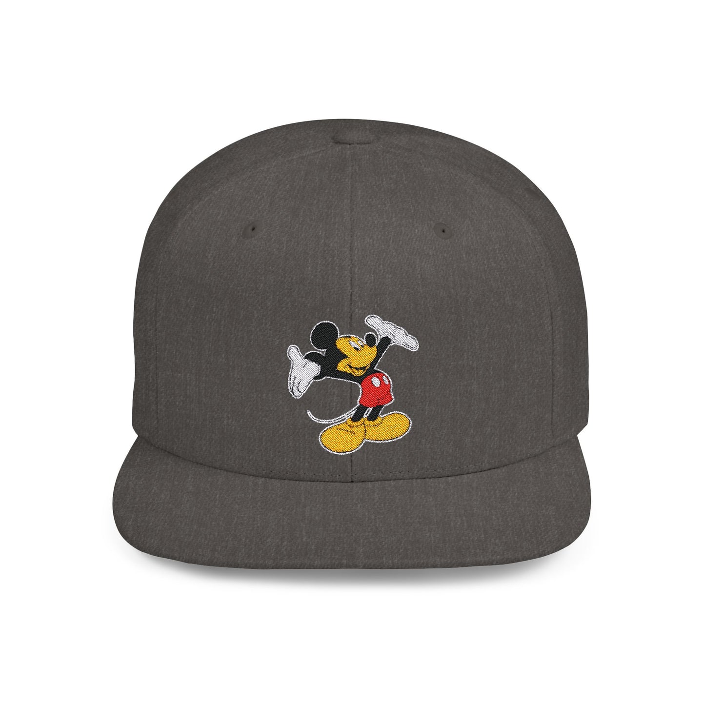 Mickey Mouse Disney Holiday Flat Bill Snapback – Lightweight, Custom Fit, Premium Quality