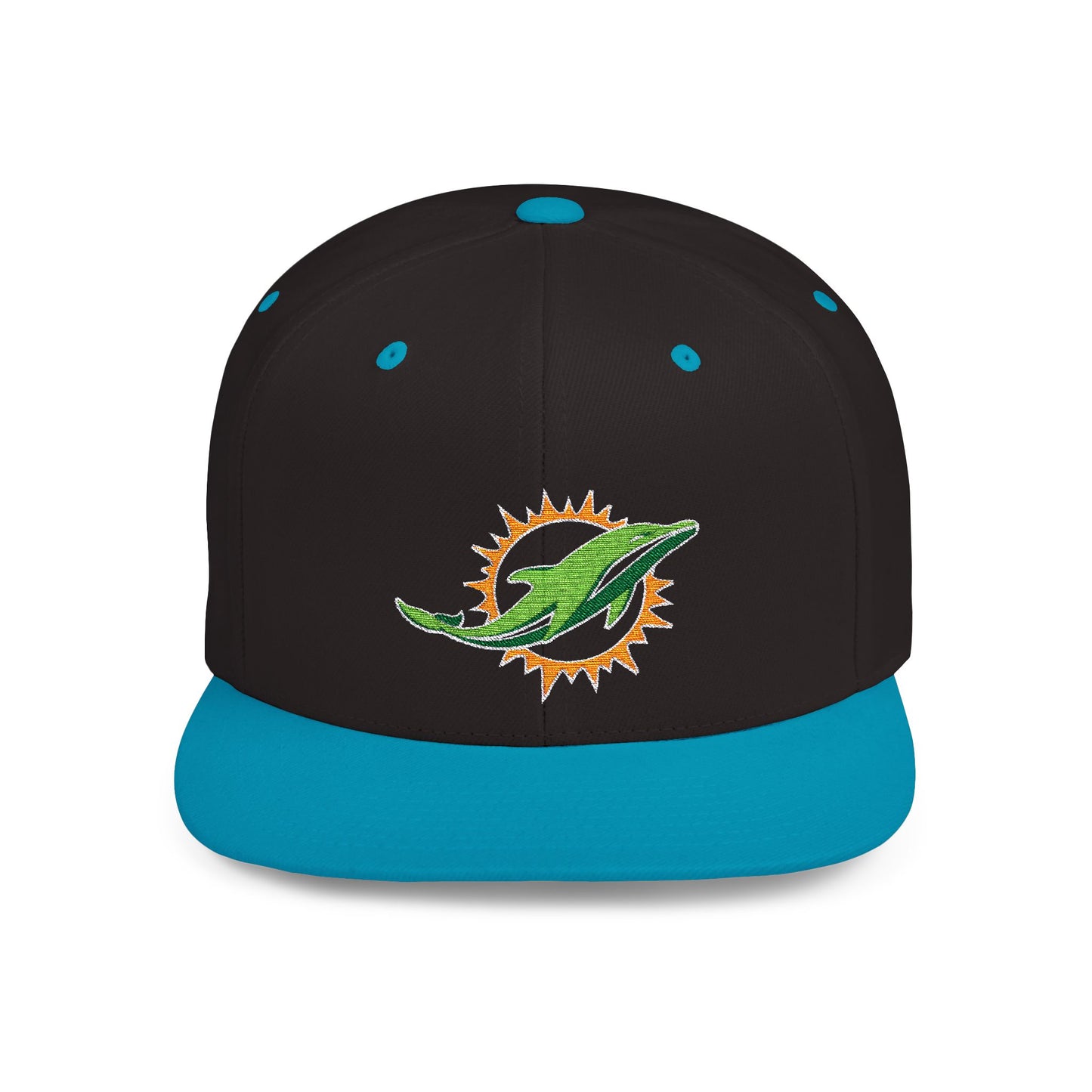 Miami Dolphins Go Dolphins Flat Bill Snapback – Lightweight, Custom Fit, Premium Quality