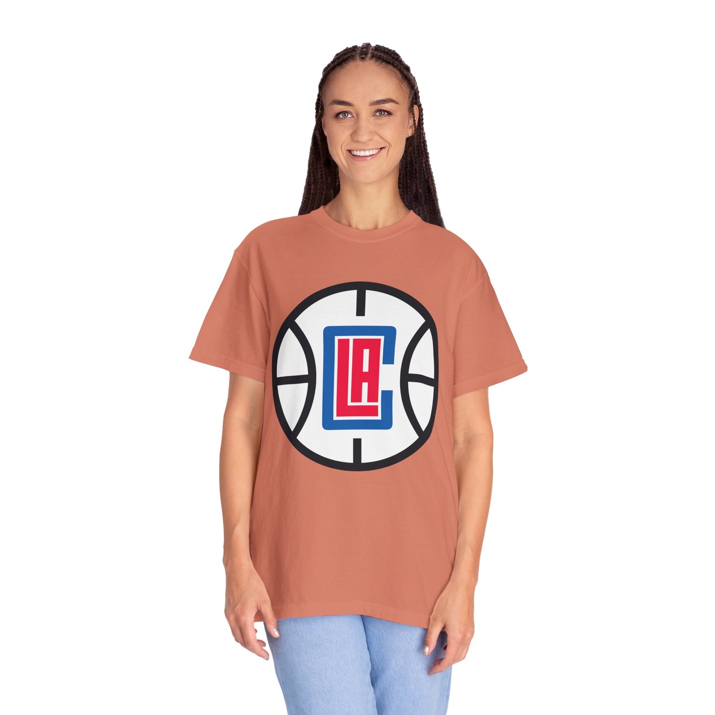 LA Clippers Garment-Dyed T-Shirt – Premium Cotton Tee for Customization