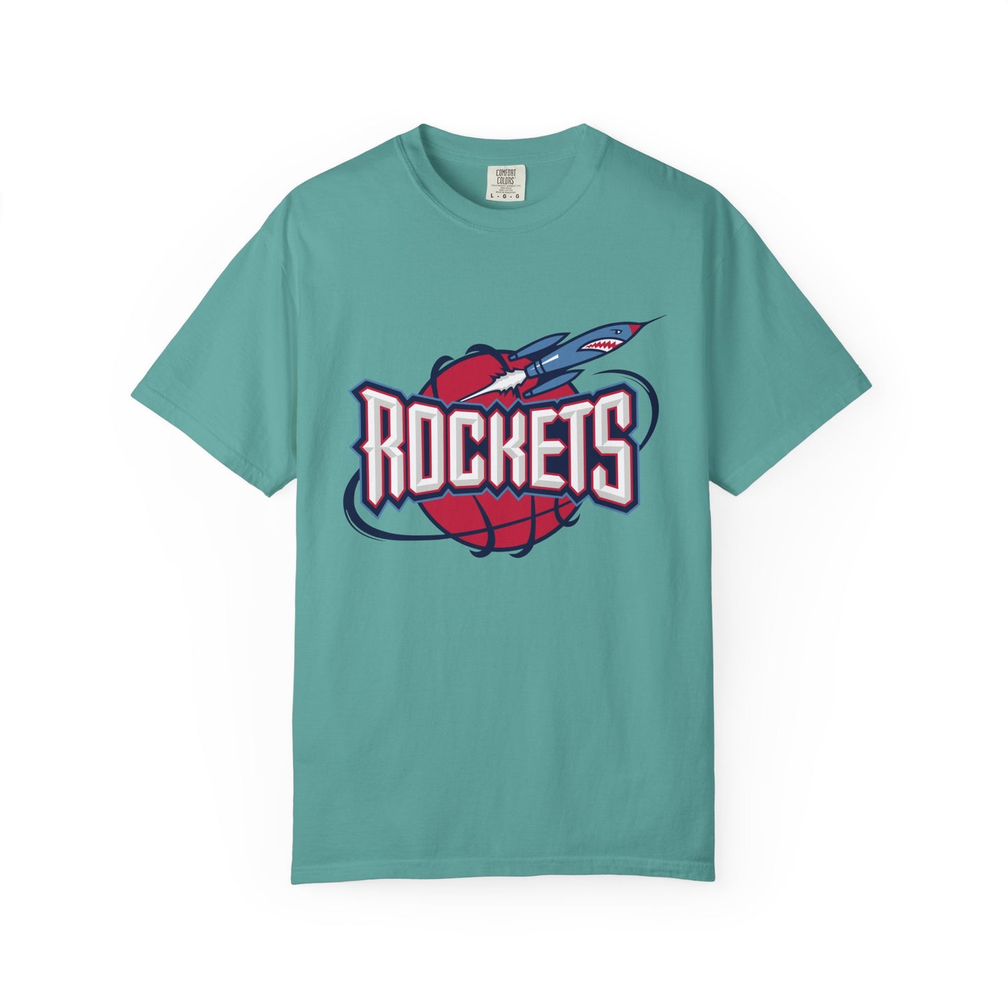 Houston Rockets Game Day Garment-Dyed T-Shirt – Premium Cotton Tee for Customization
