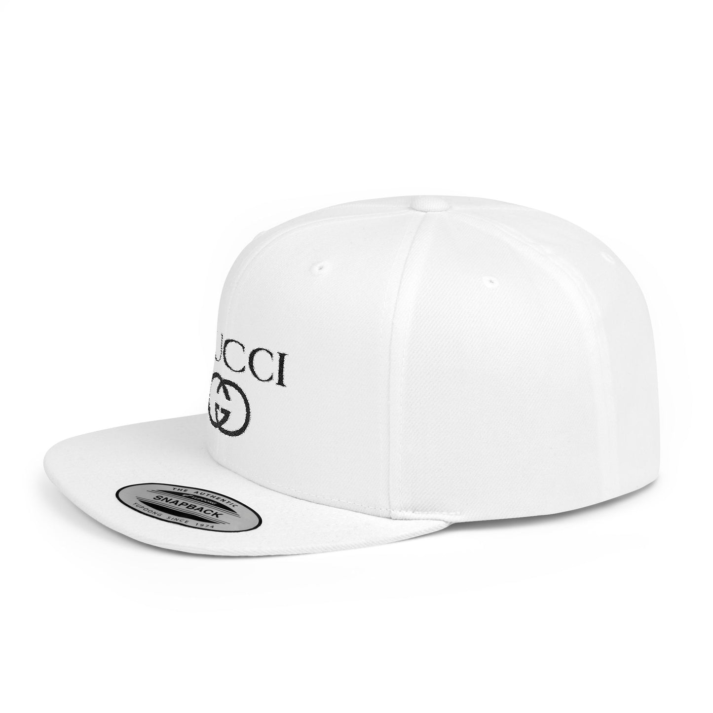 Gucci Flat Bill Snapback – Lightweight, Custom Fit, Premium Quality