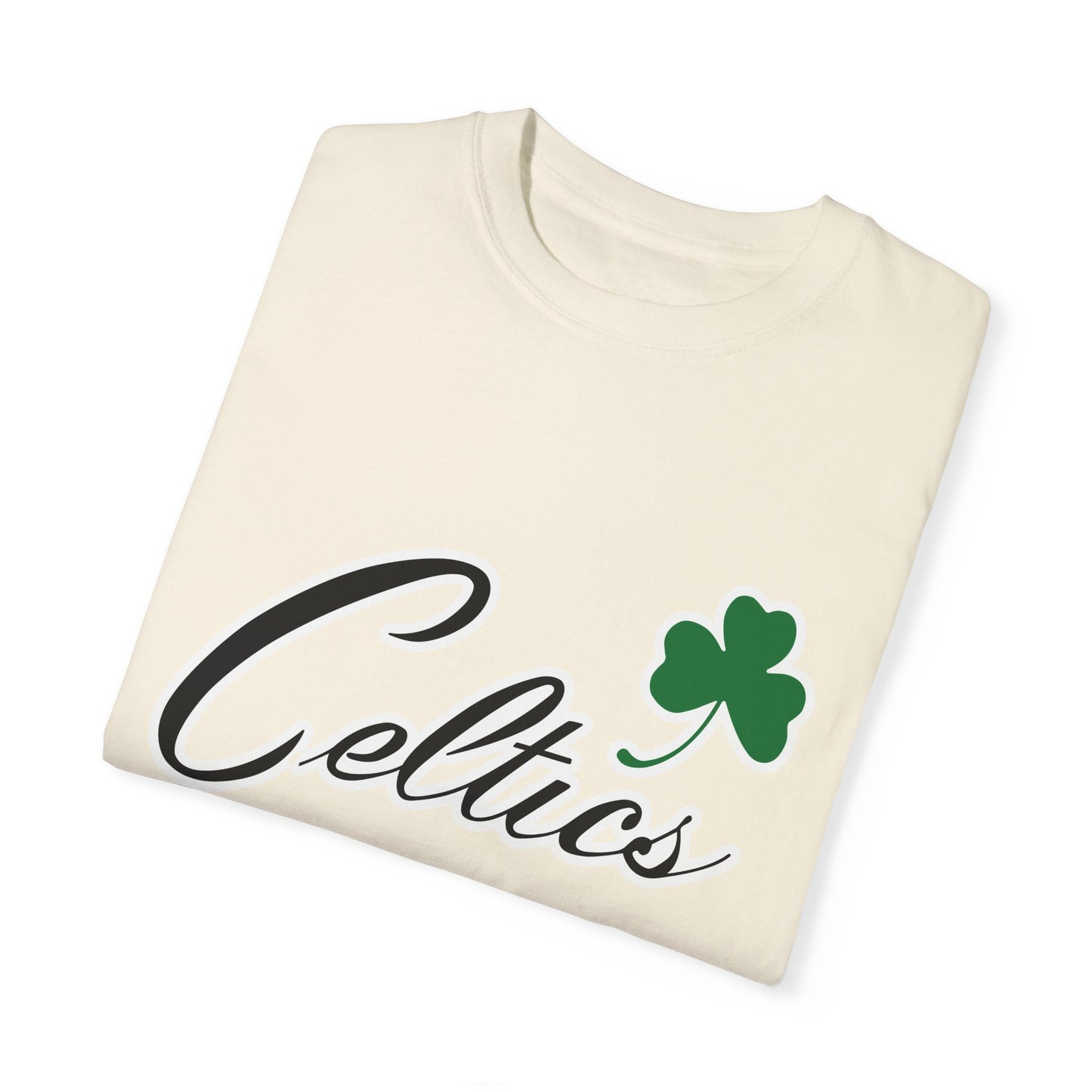 Boston Celtics Game Day Vibes Style Garment-Dyed T-Shirt – Premium Cotton Tee for Customization