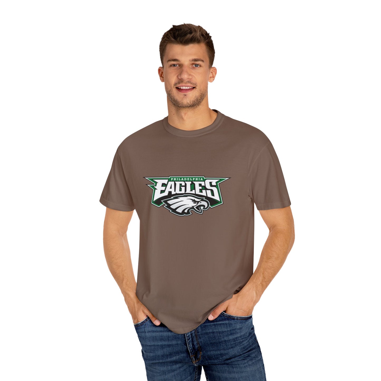 Philadelphia Eagles Gear Garment-Dyed T-Shirt – Premium Cotton Tee for Customization