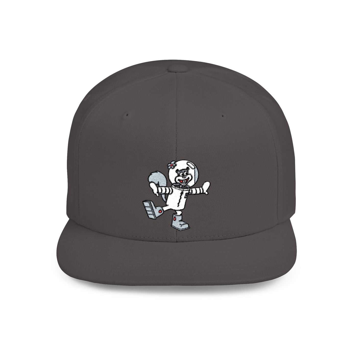 SpongeBob SquarePants Sandy Cheeks Flat Bill Snapback – Lightweight, Custom Fit, Premium Quality
