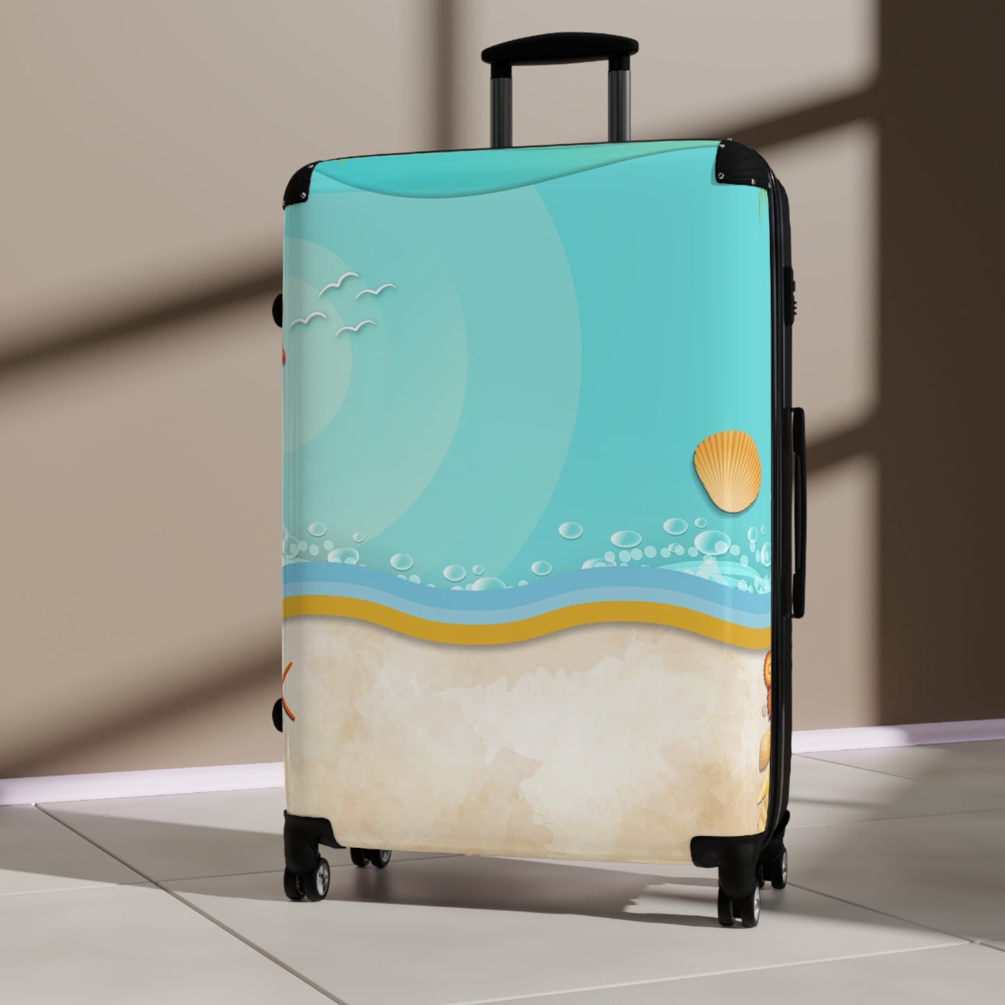 Nature Summer Simple Art Carry-On Suitcase - Stylish Luggage for Travelers