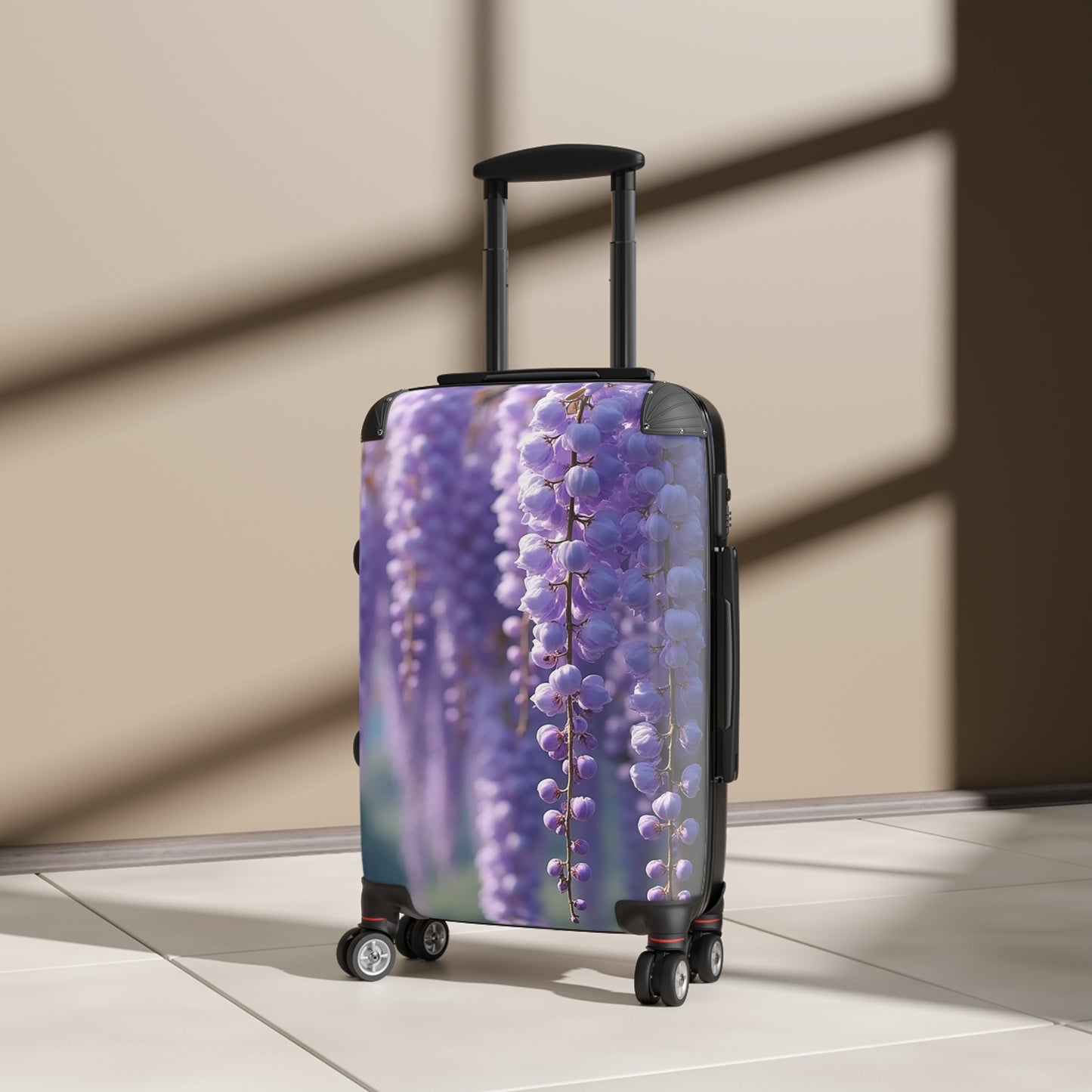 Nature Flowers Floral Japanese Art Carry-On Suitcase - Stylish Luggage for Travelers