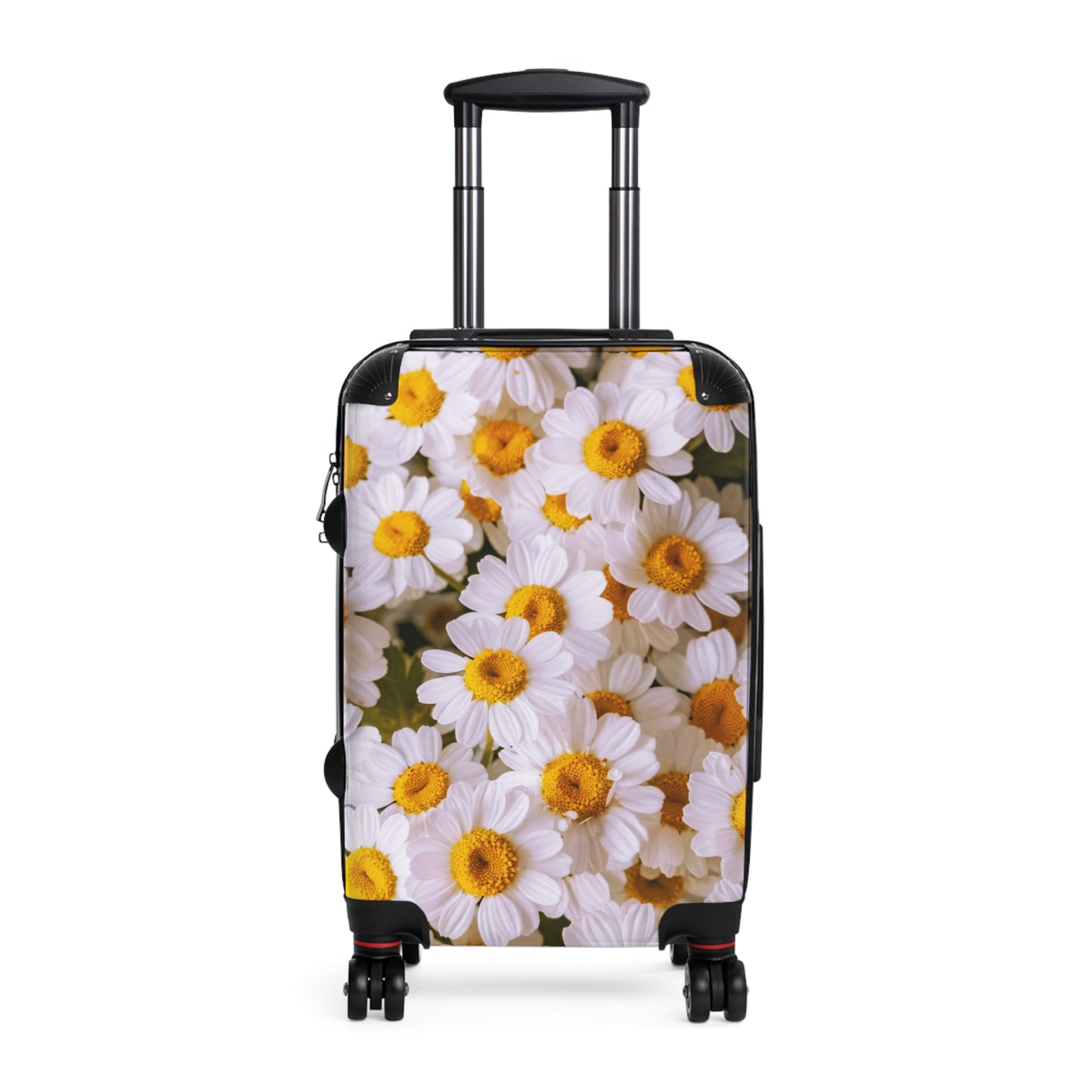 Nature Flowers Floral Chamomile Art Carry-On Suitcase - Stylish Luggage for Travelers
