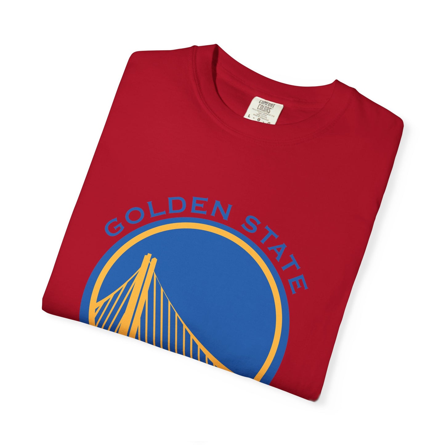 Golden State Warriors Garment-Dyed T-Shirt – Premium Cotton Tee for Customization