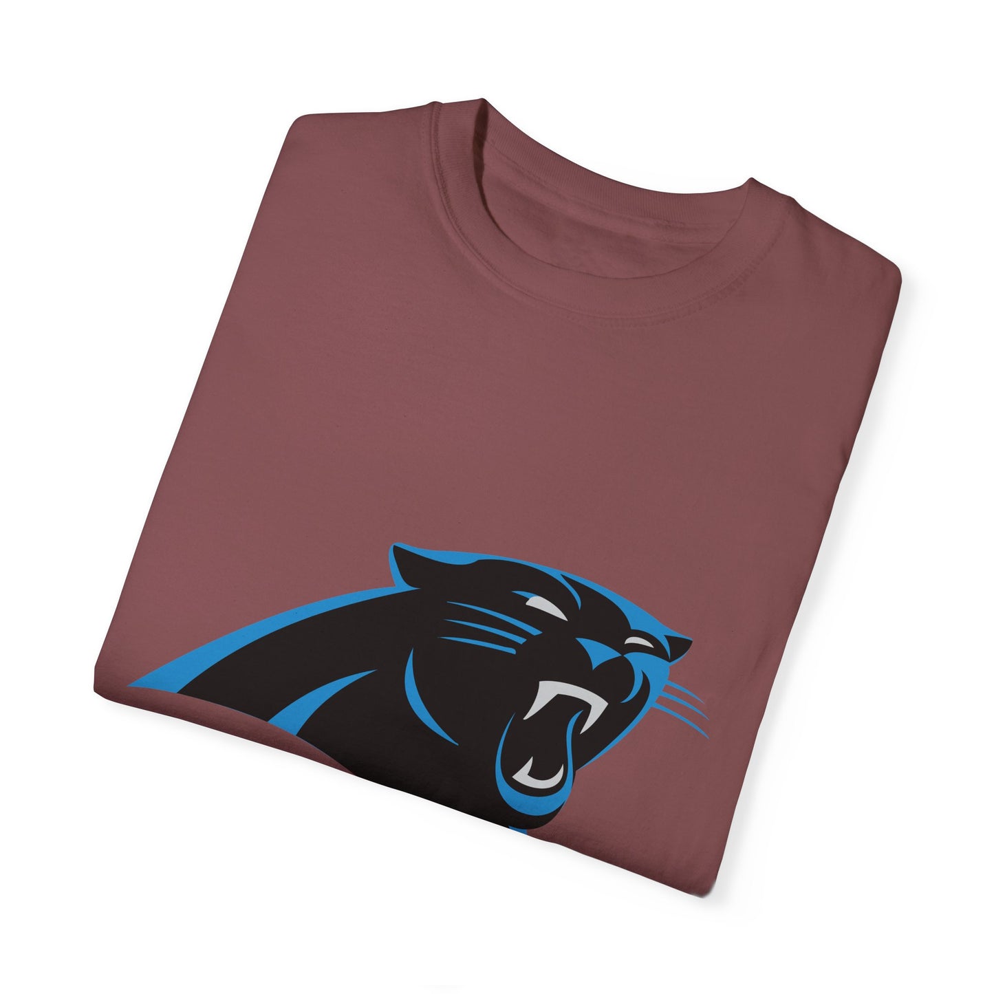 Carolina Panthers Go Panthers Garment-Dyed T-Shirt – Premium Cotton Tee for Customization