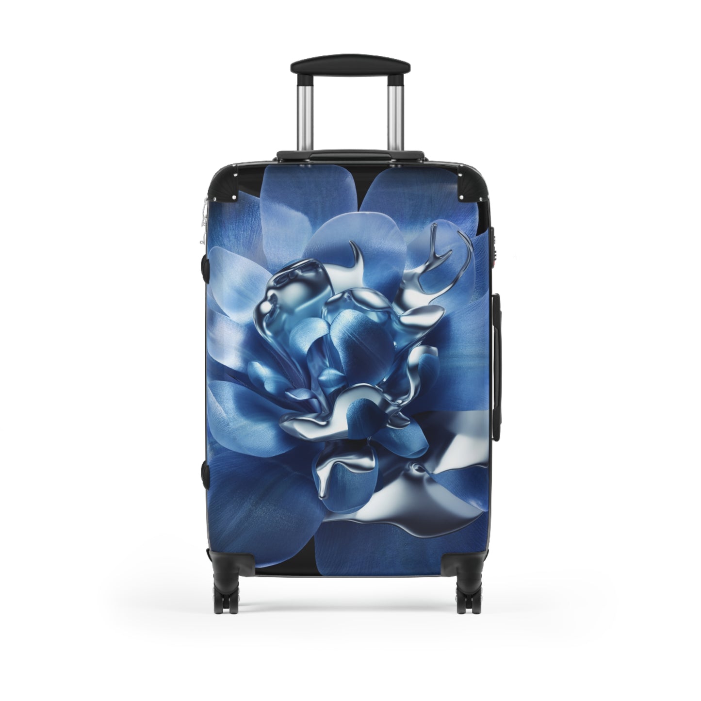 Nature Flowers Floral Abstract Art Carry-On Suitcase - Stylish Luggage for Travelers