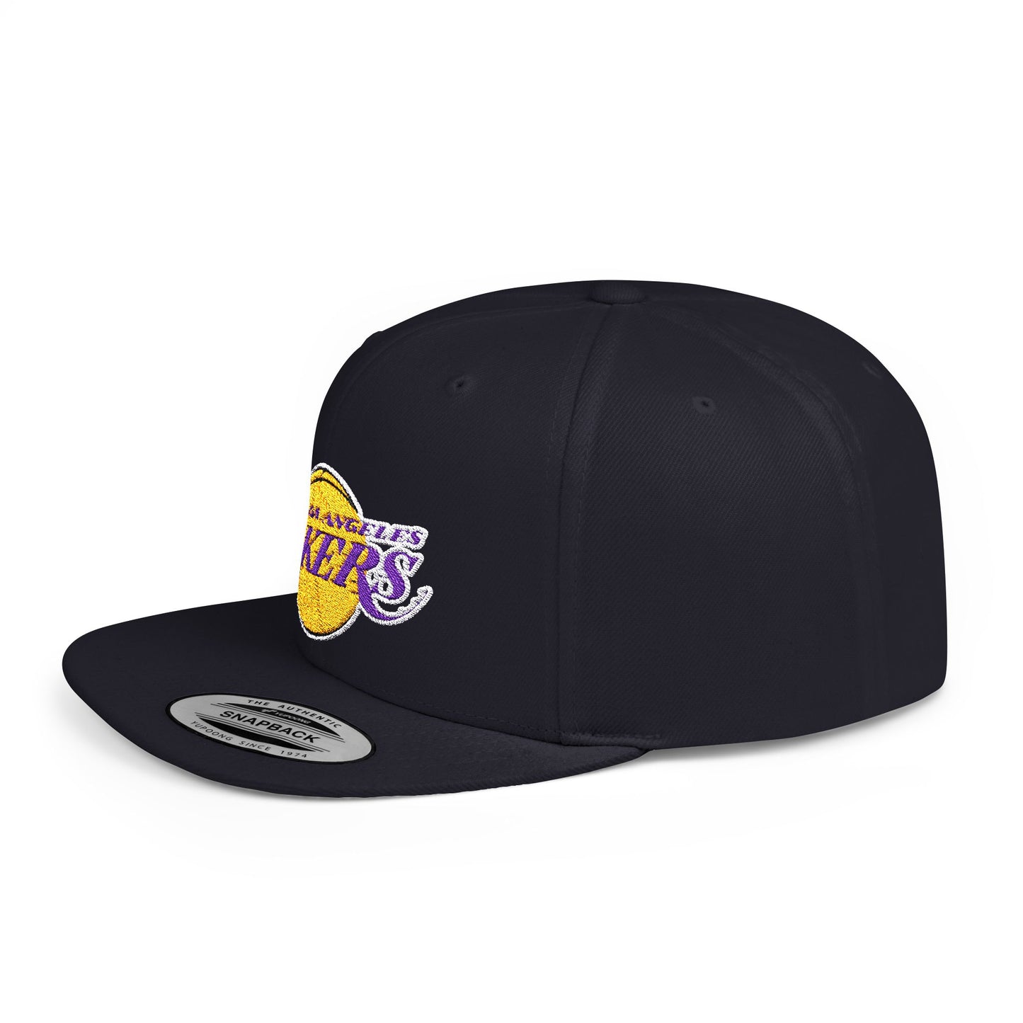 Los Angeles Lakers Flat Bill Snapback – Lightweight, Custom Fit, Premium Quality