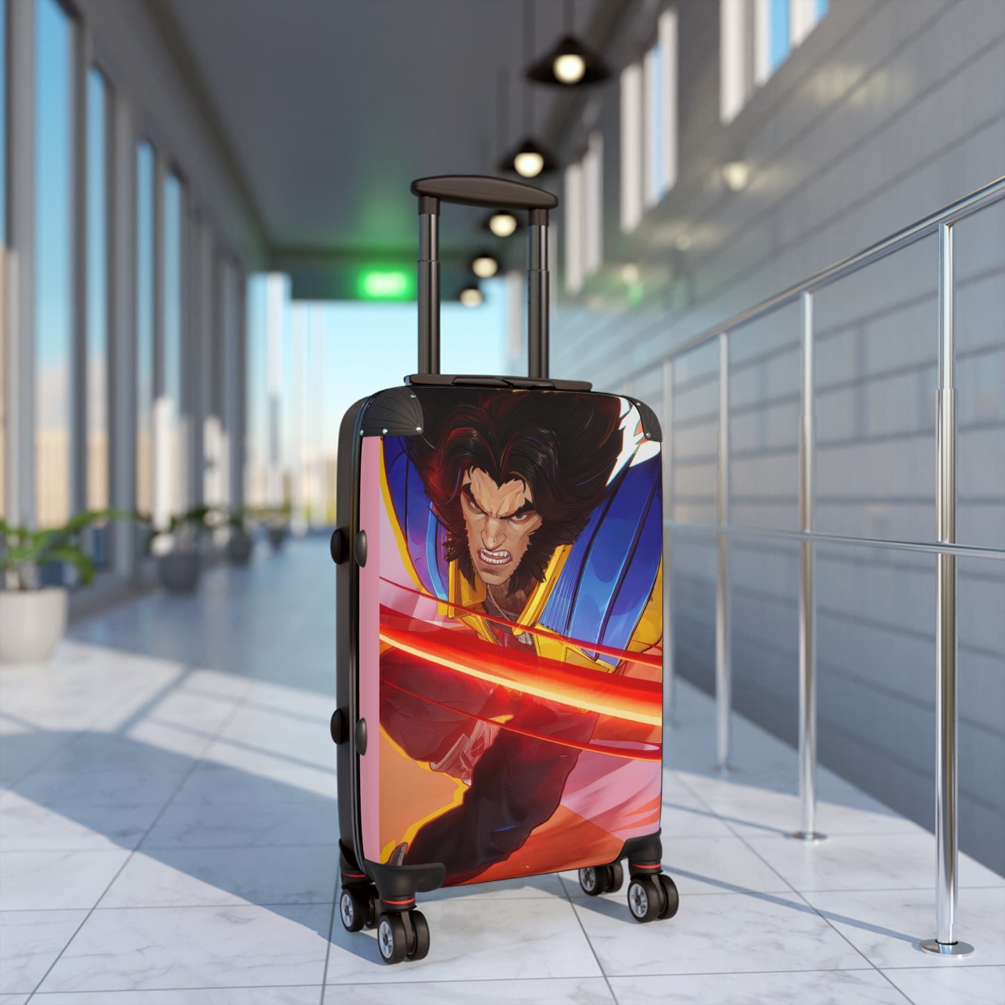 Video Games Wolverine Marvel Carry-On Suitcase - Stylish Luggage for Travelers