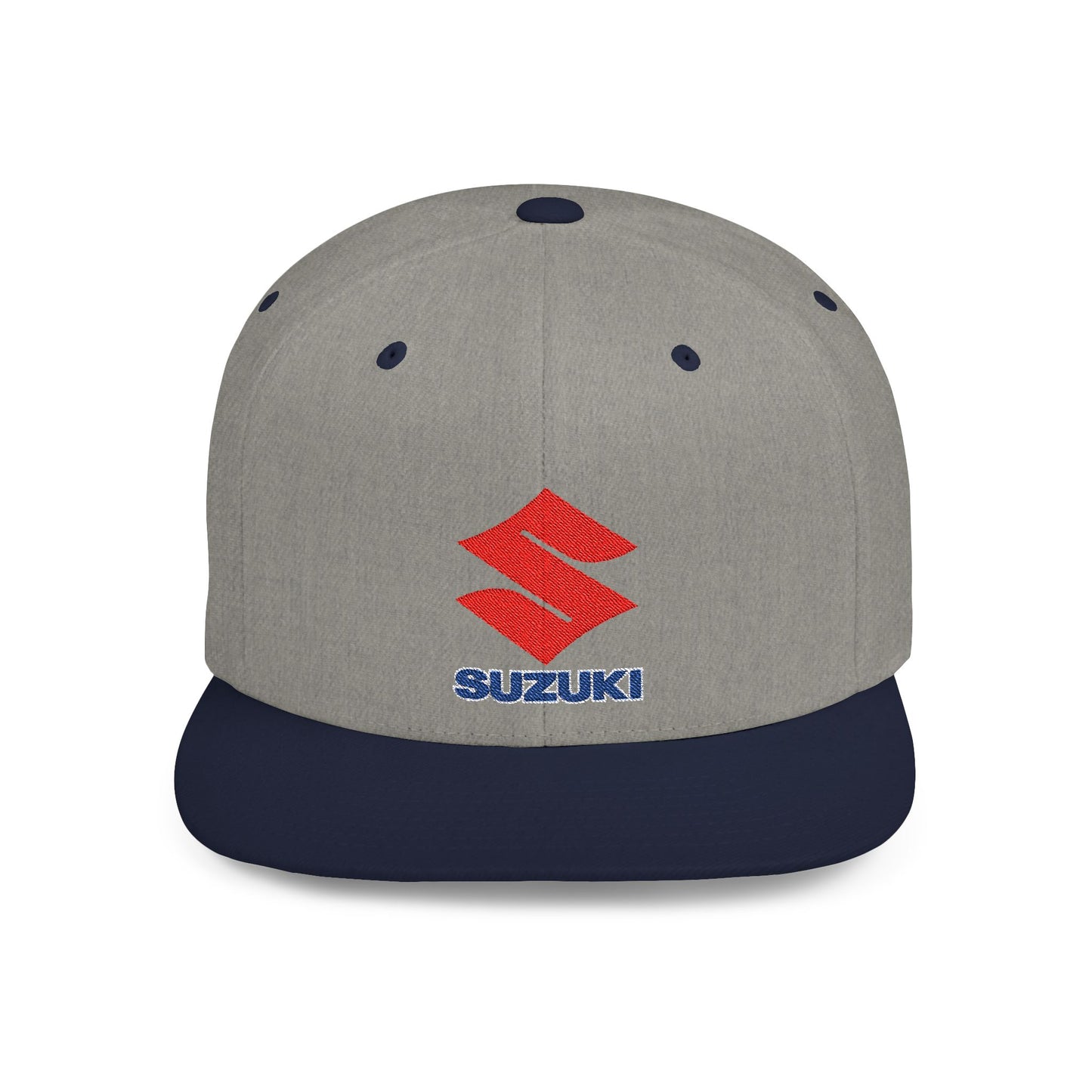 Suzuki Flat Bill Snapback – Lightweight, Custom Fit, Premium Quality