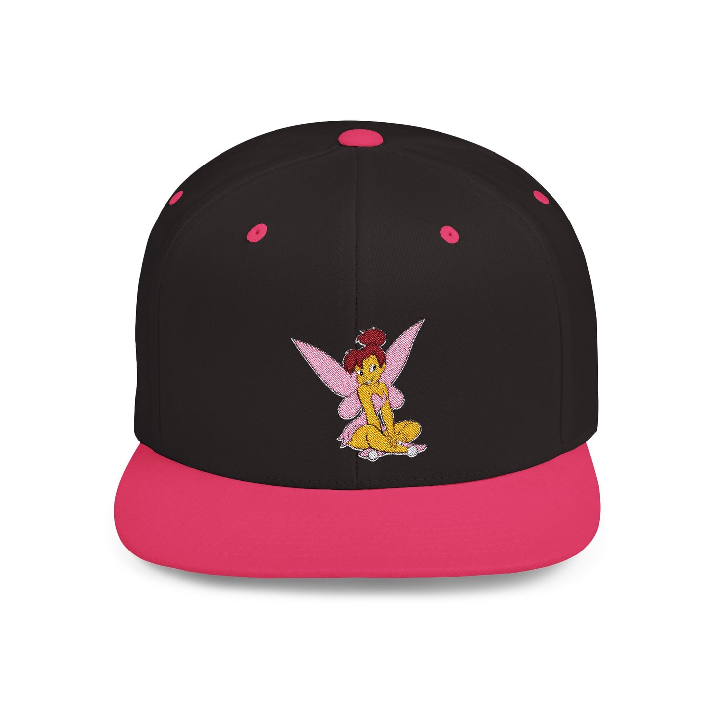 Tinker Bell Disney Magic Flat Bill Snapback – Lightweight, Custom Fit, Premium Quality