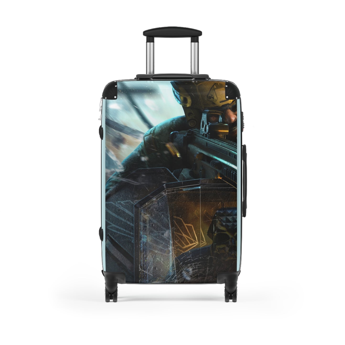 Video Games Rainbow Six Siege Carry-On Suitcase - Stylish Luggage for Travelers