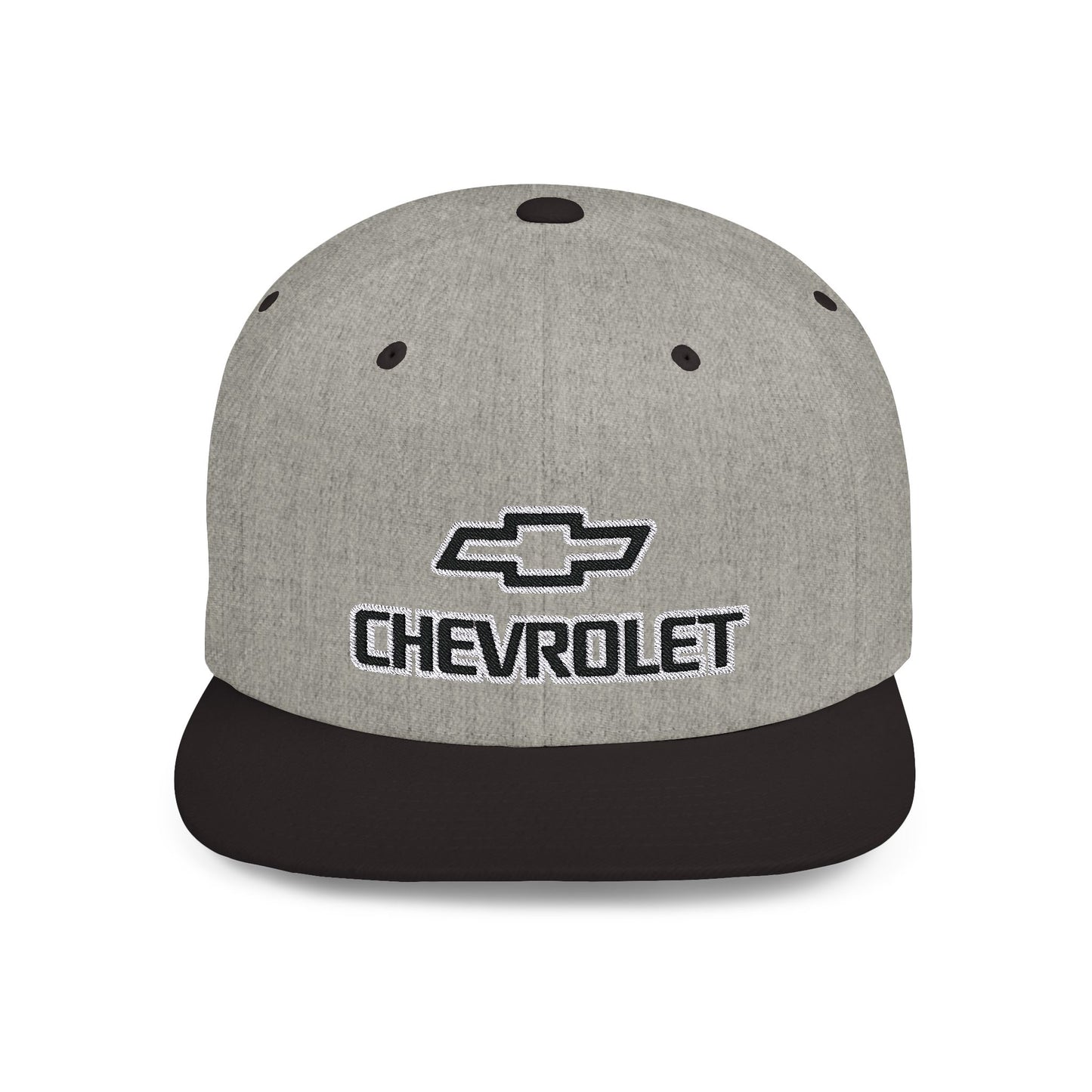 Chevrolet Flat Bill Snapback – Lightweight, Custom Fit, Premium Quality