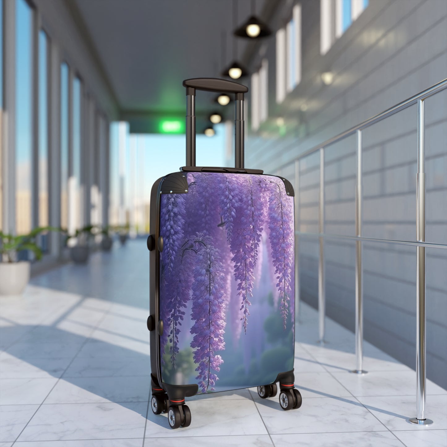 Nature Flowers Floral Camelia Art Carry-On Suitcase - Stylish Luggage for Travelers
