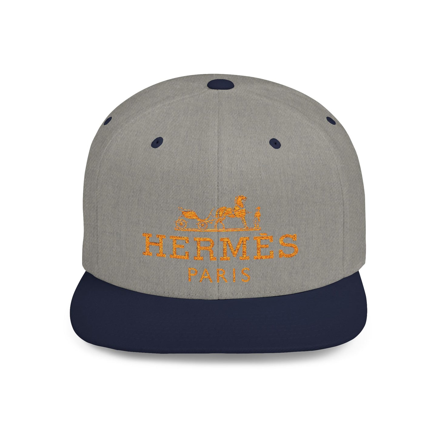 Hermès Paris Flat Bill Snapback – Lightweight, Custom Fit, Premium Quality