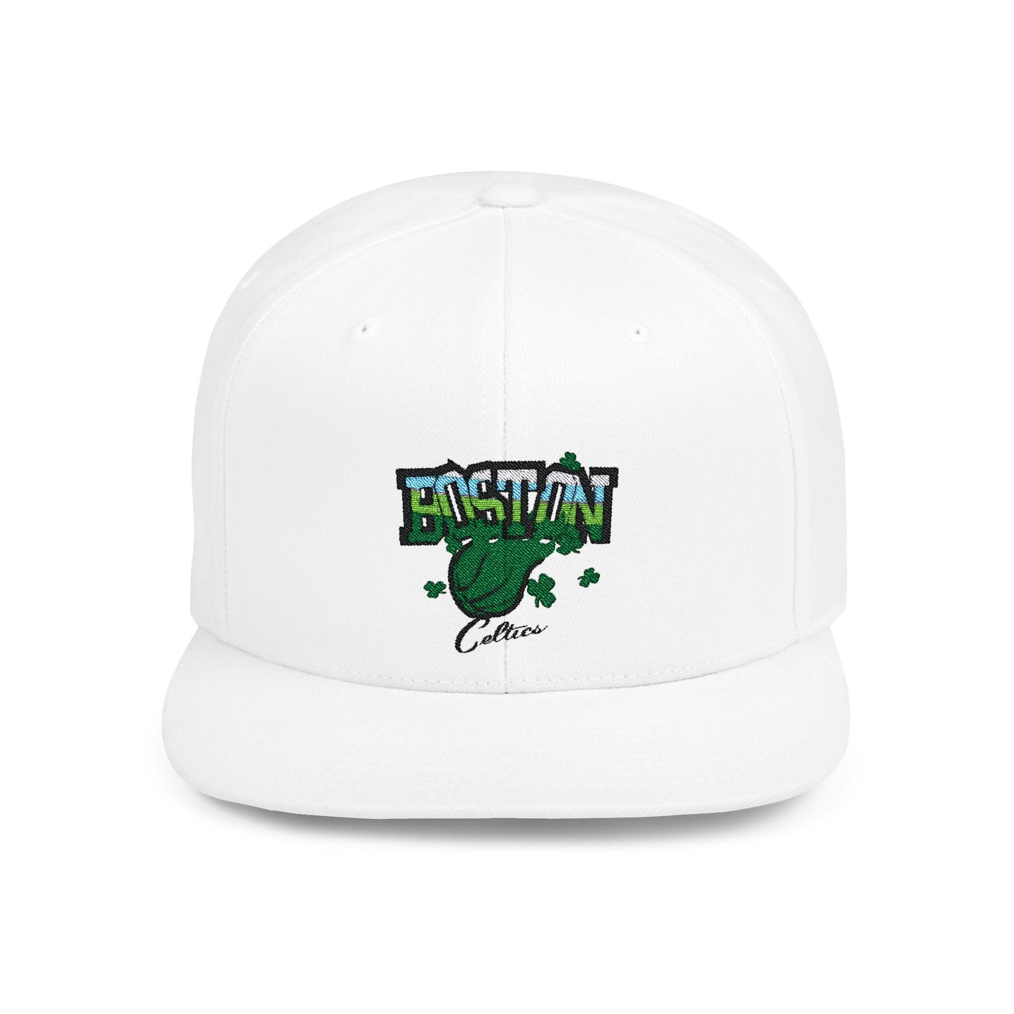 Boston Celtics Lets Go Celtics Flat Bill Snapback – Lightweight, Custom Fit, Premium Quality