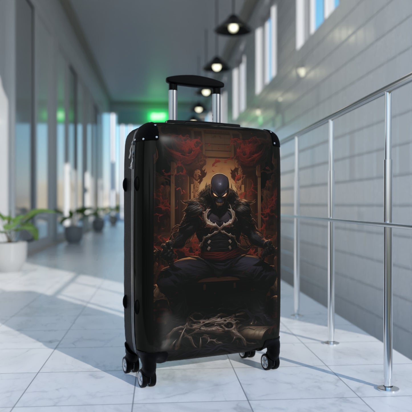 Marvel Venom Samurai Carry-On Suitcase - Stylish Luggage for Travelers