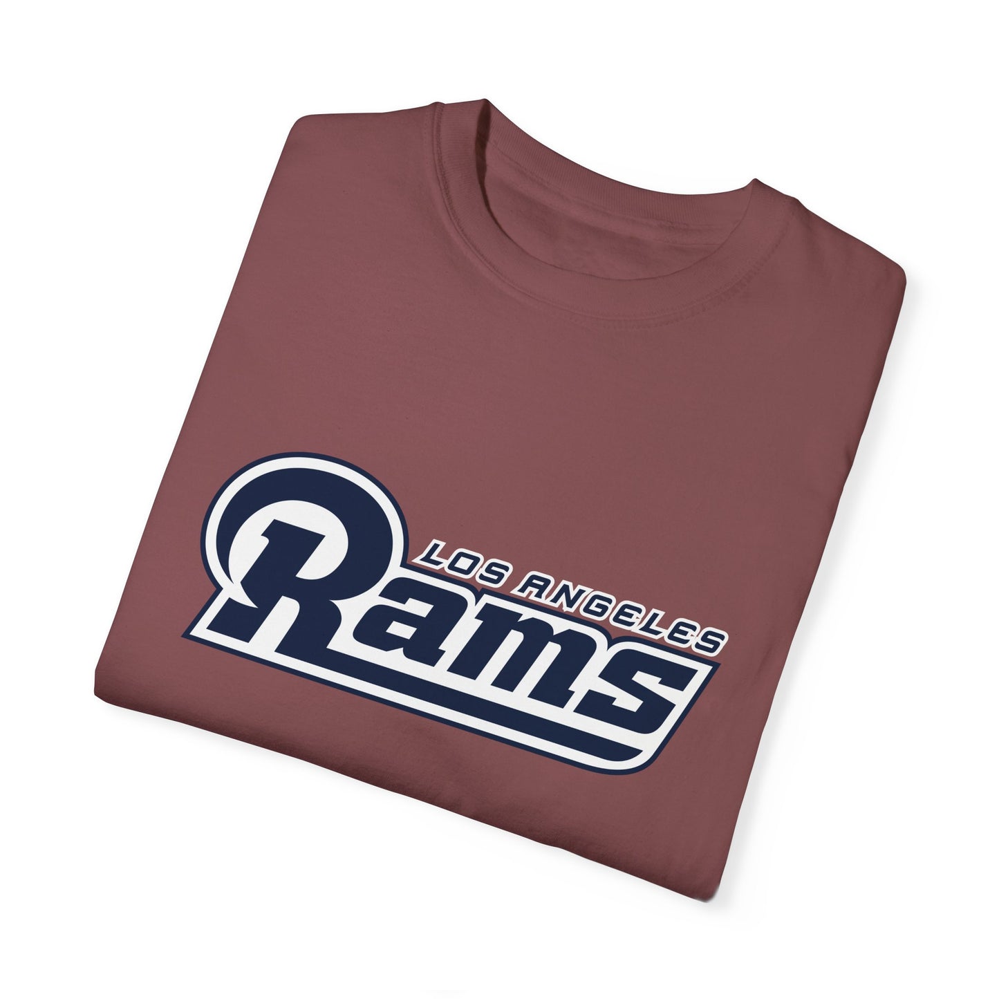 Los Angeles Rams Gear Garment-Dyed T-Shirt – Premium Cotton Tee for Customization