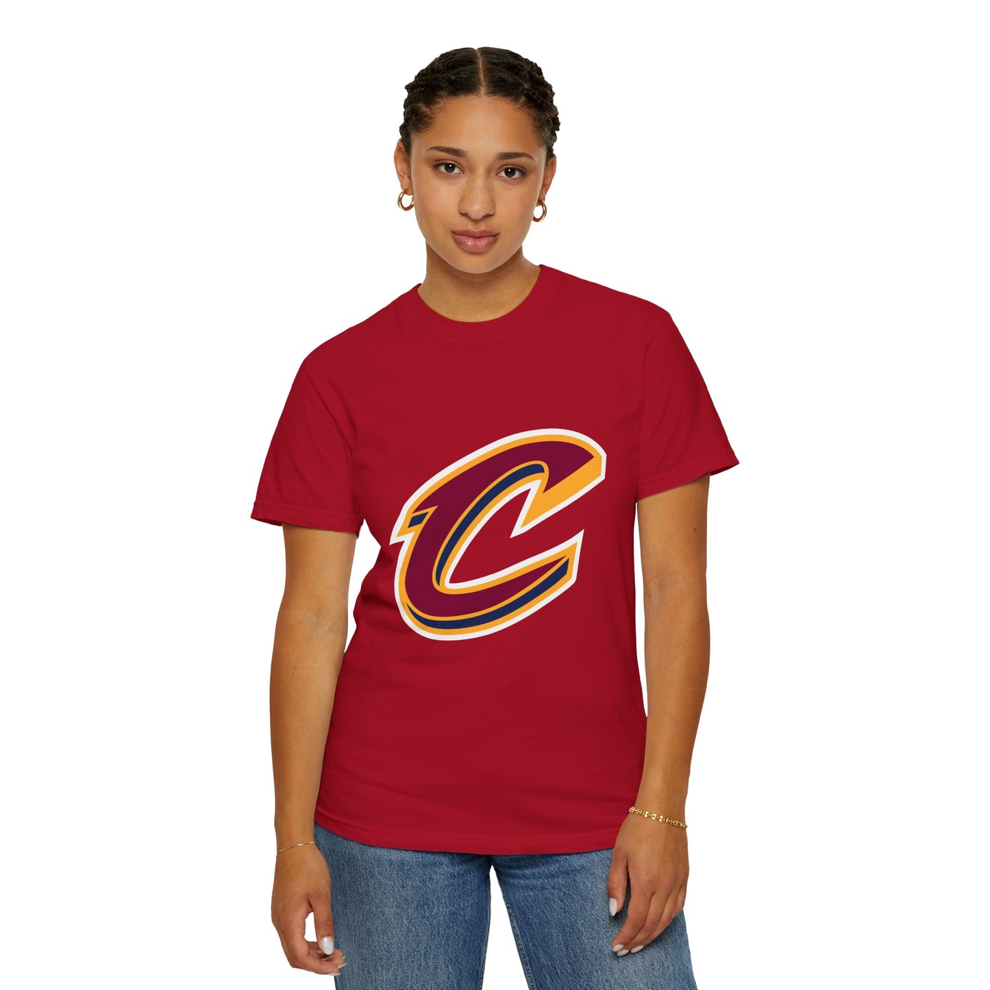 Cleveland Cavaliers NBA Game Time Garment-Dyed T-Shirt – Premium Cotton Tee for Customization