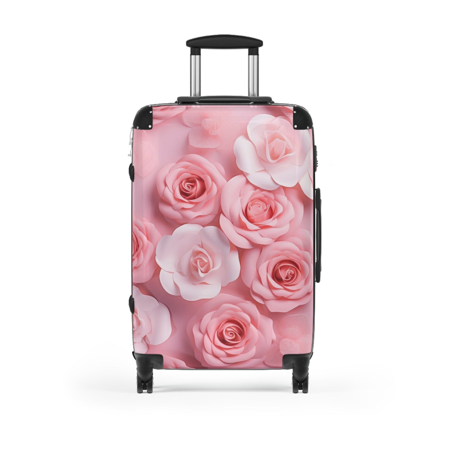 Nature Flowers Floral Pink Art Carry-On Suitcase - Stylish Luggage for Travelers