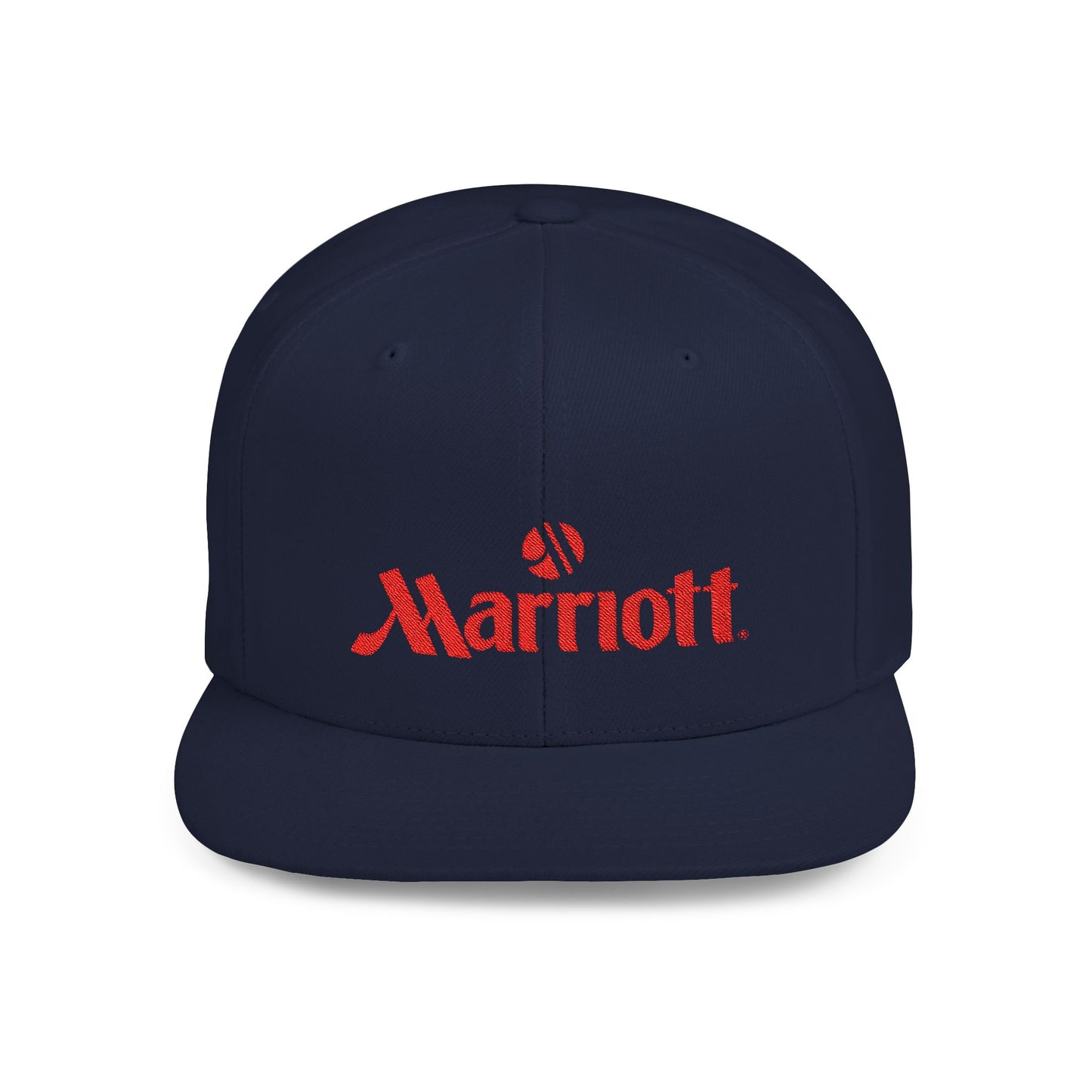 Marriott Flat Bill Snapback – Lightweight, Custom Fit, Premium Quality