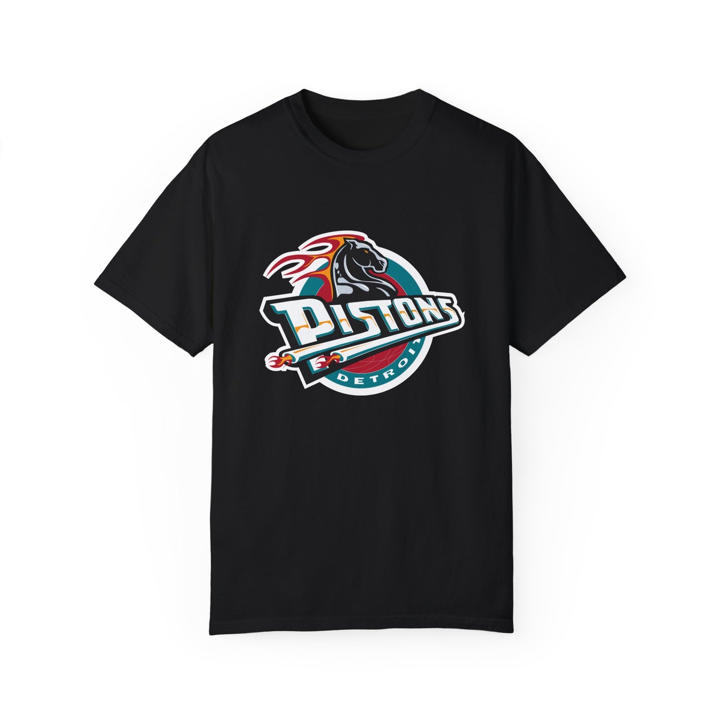 Detroit Pistons Basketball Life Garment-Dyed T-Shirt – Premium Cotton Tee for Customization