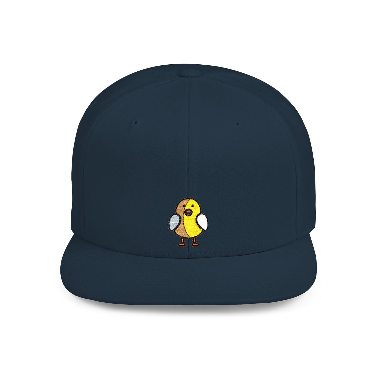 Icons Embroidered Chicks Flat Bill Snapback – Lightweight, Custom Fit, Premium Quality