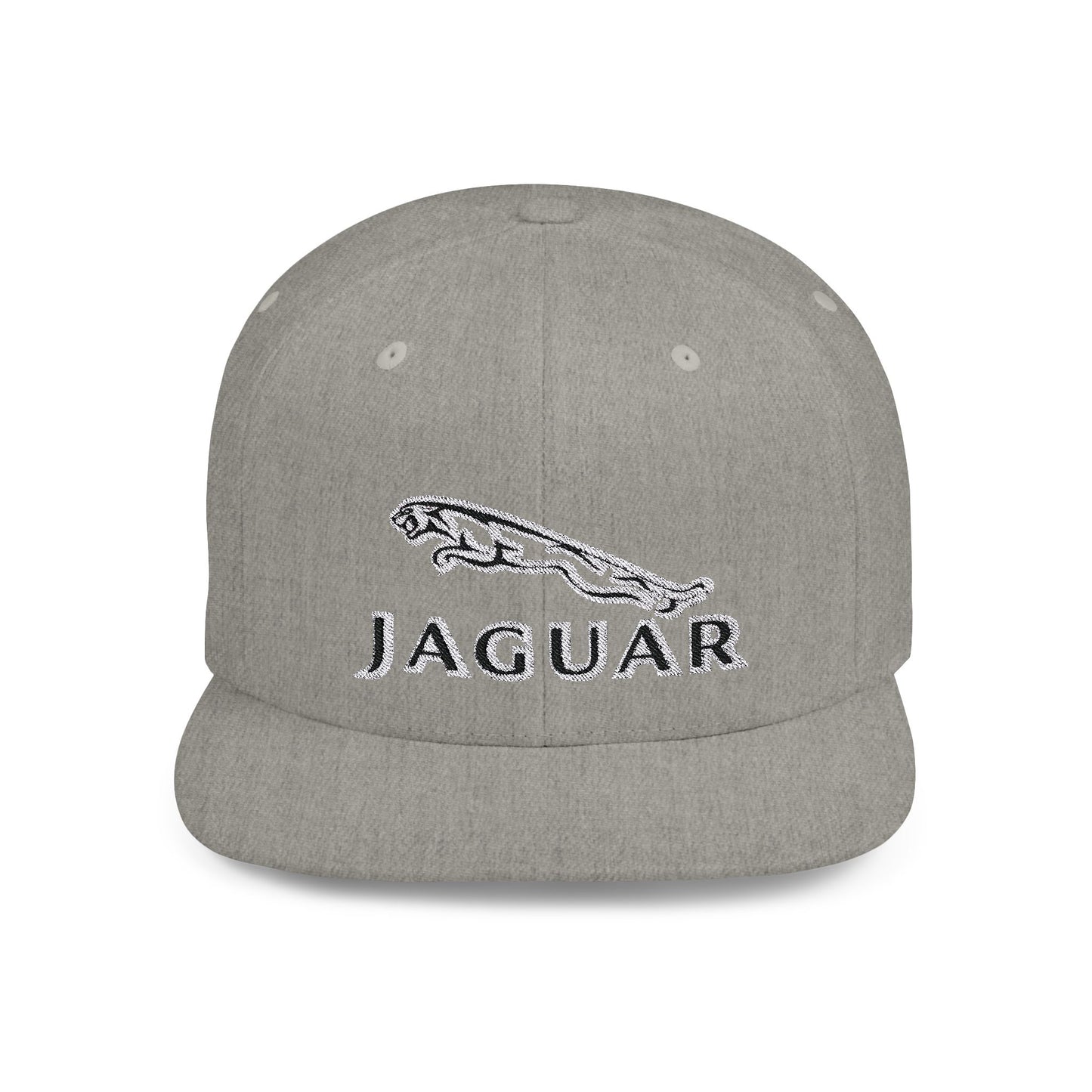 Jaguar Flat Bill Snapback – Lightweight, Custom Fit, Premium Quality