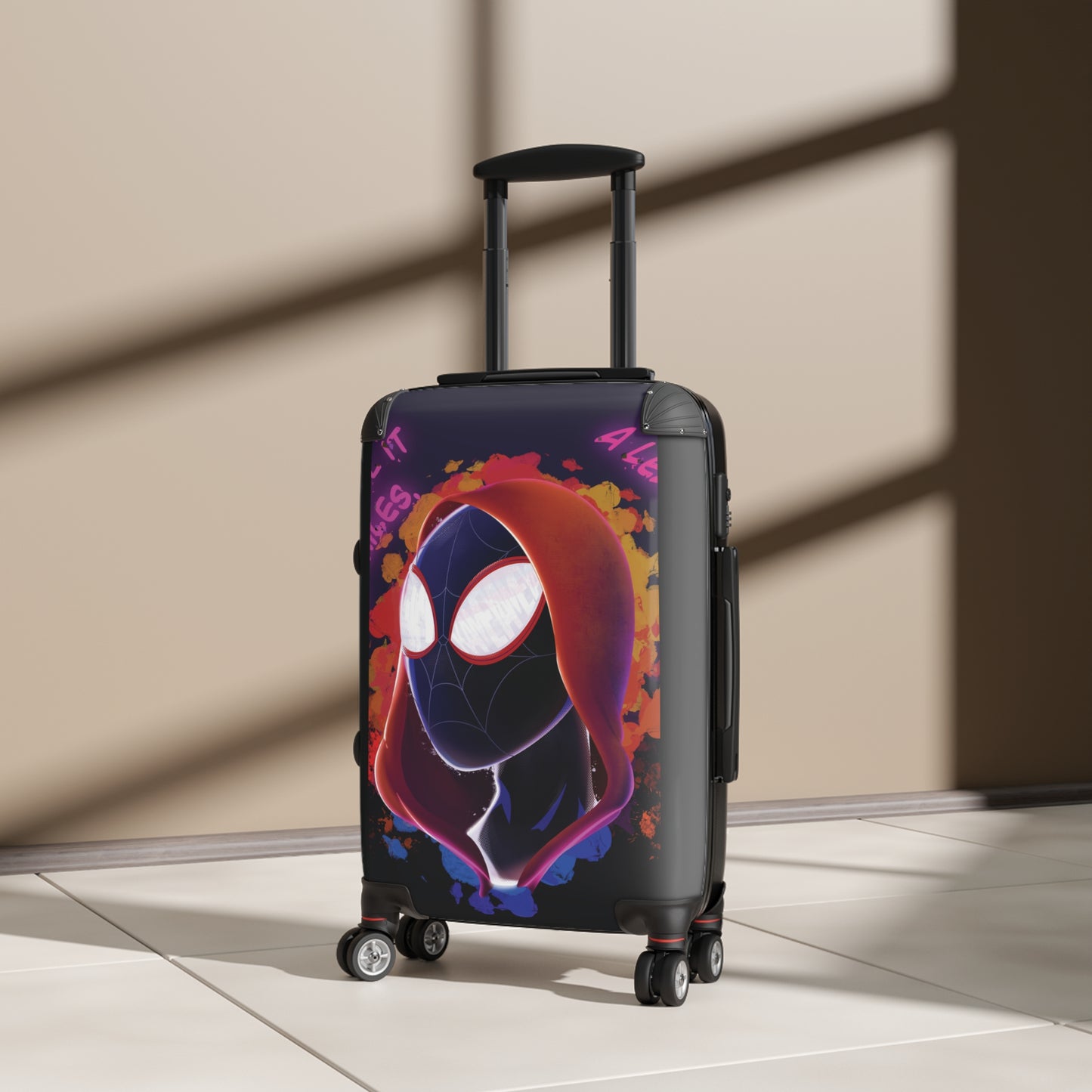 Marvel Miles Morales Carry-On Suitcase - Stylish Luggage for Travelers