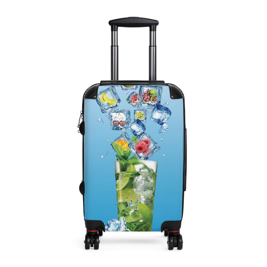 Nature Summer Element Ice Cube Art Carry-On Suitcase - Stylish Luggage for Travelers