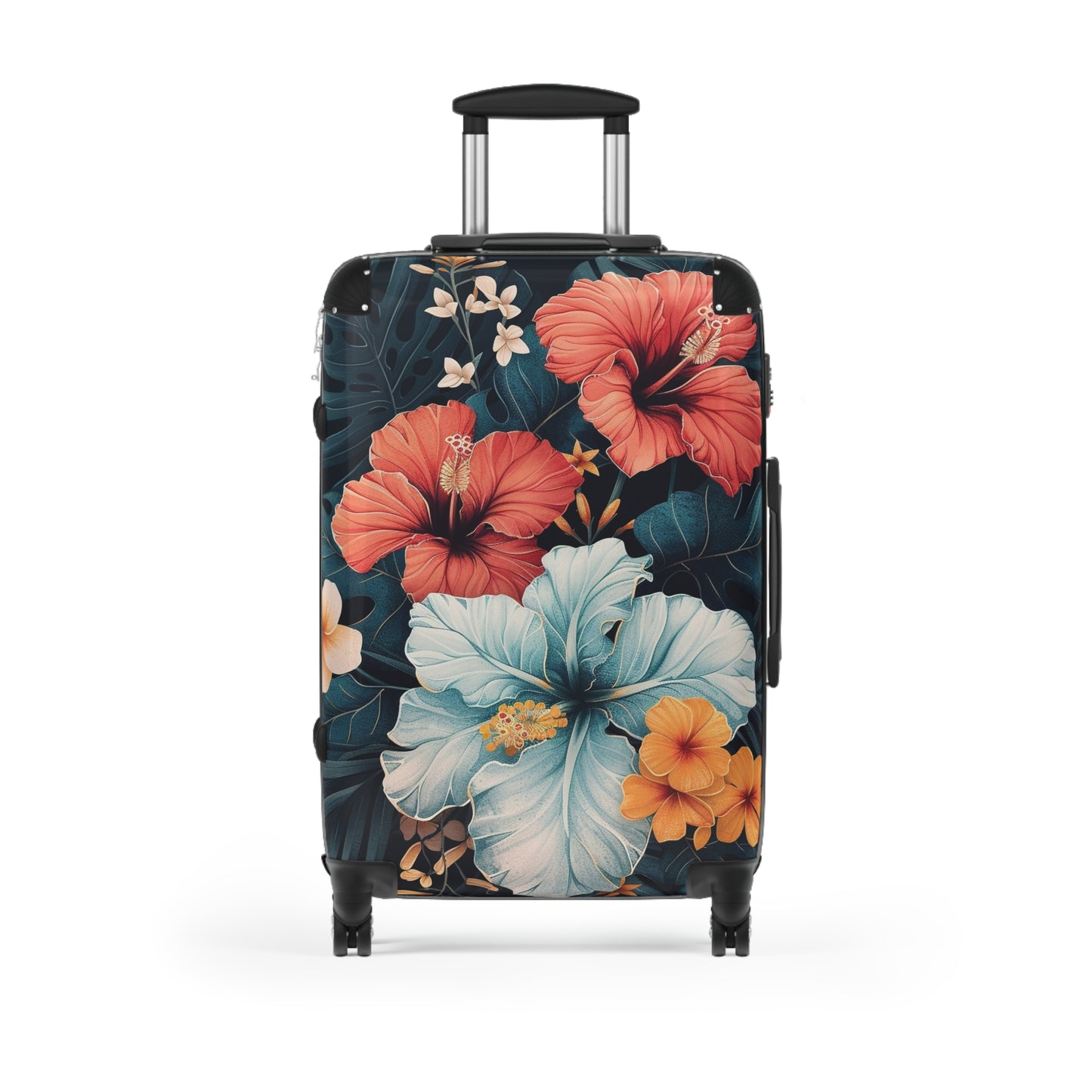Nature Flowers Floral Animated Flower Art Carry-On Suitcase - Stylish Luggage for Travelers
