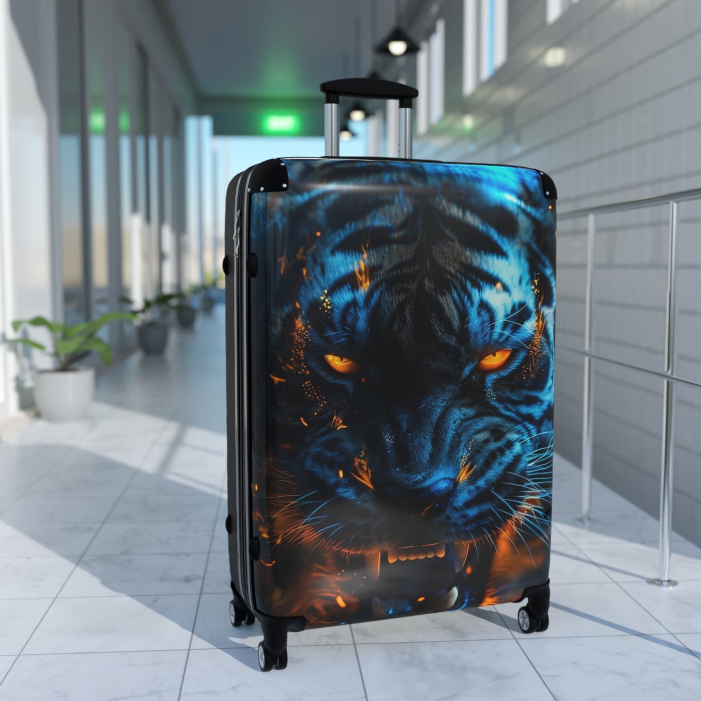 Animals Roaring Tiger Carry-On Suitcase - Stylish Luggage for Travelers