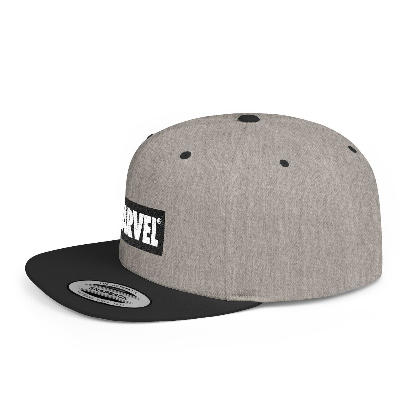 Marvel Comics Flat Bill Snapback – Lightweight, Custom Fit, Premium Quality