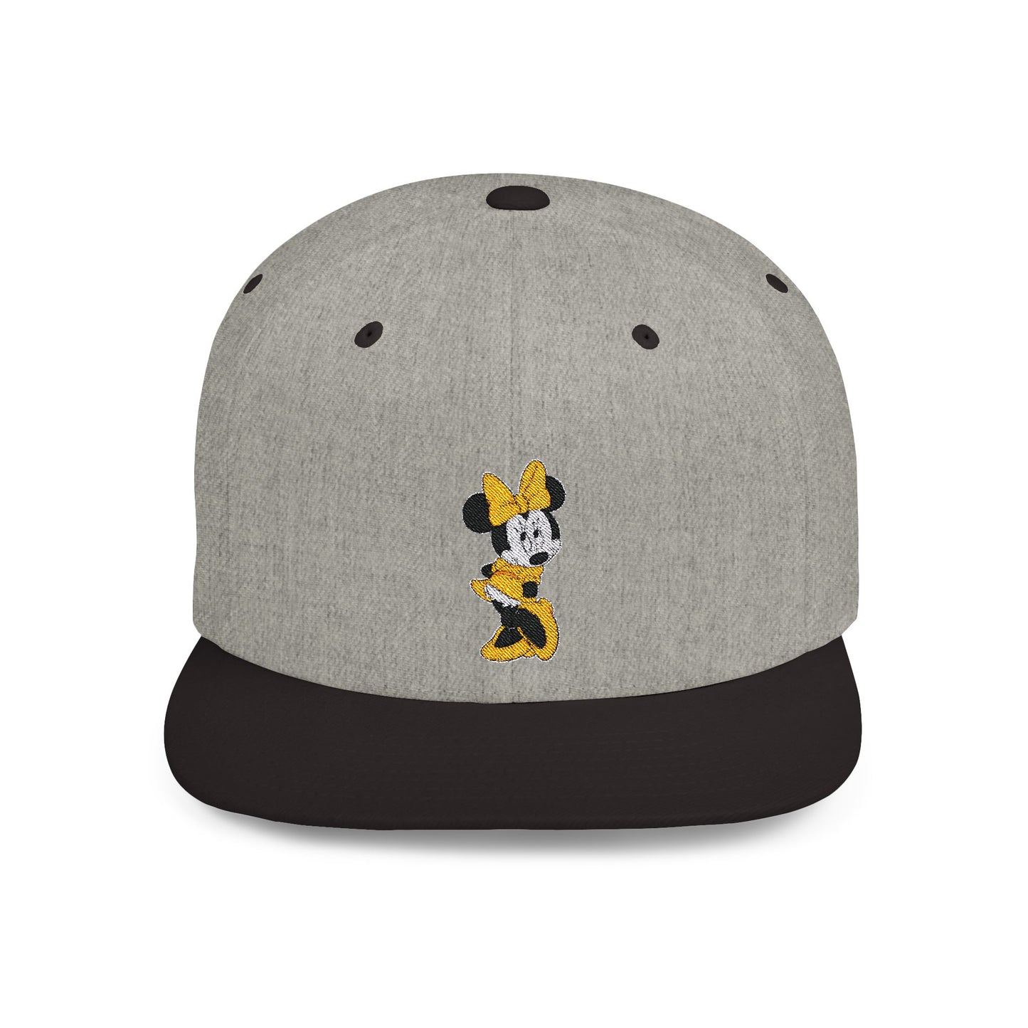 Minne Shy Flat Bill Snapback – Lightweight, Custom Fit, Premium Quality