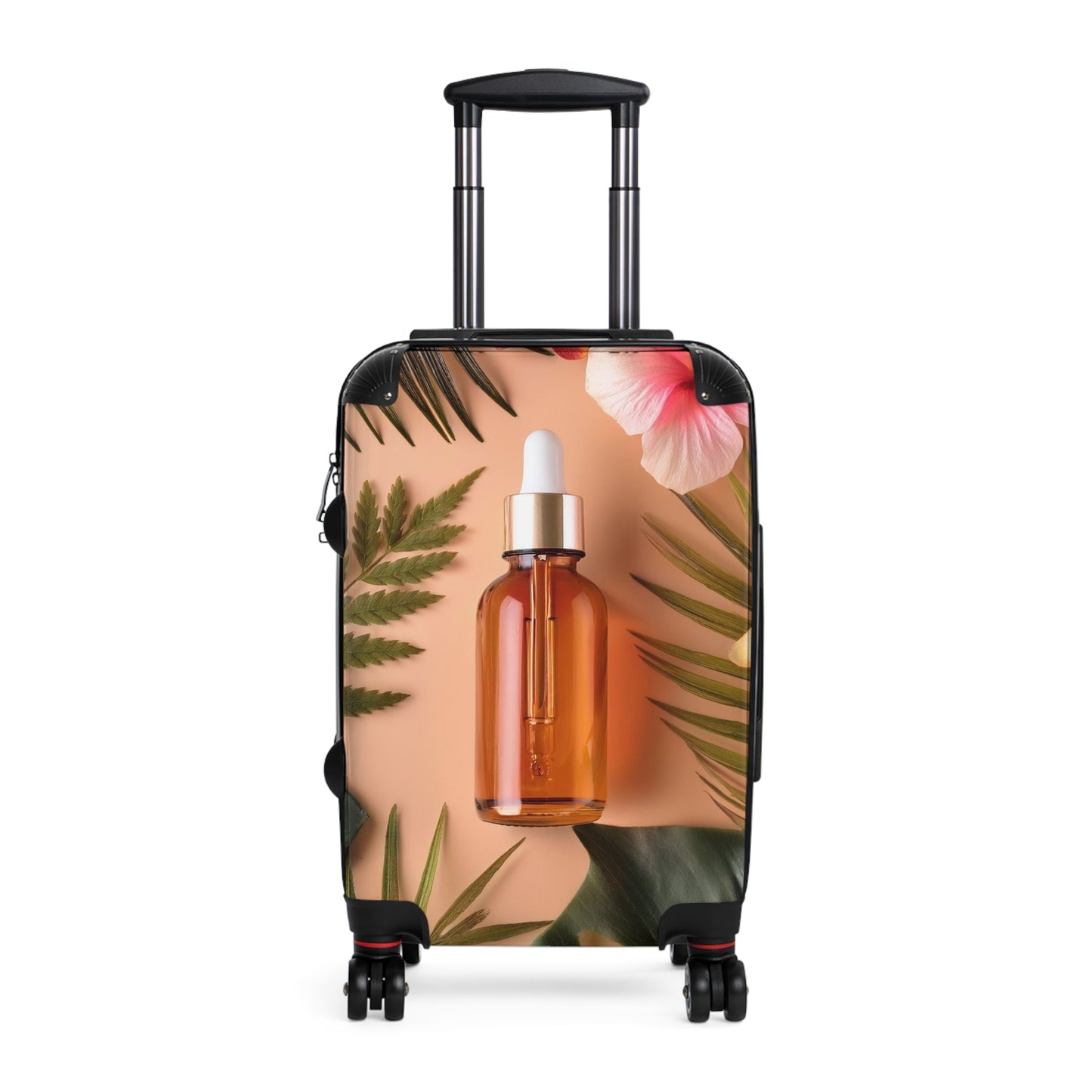 Nature Bottle Dropper Art Carry-On Suitcase - Stylish Luggage for Travelers