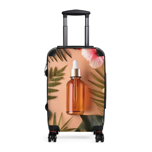 Nature Bottle Dropper Art Carry-On Suitcase - Stylish Luggage for Travelers