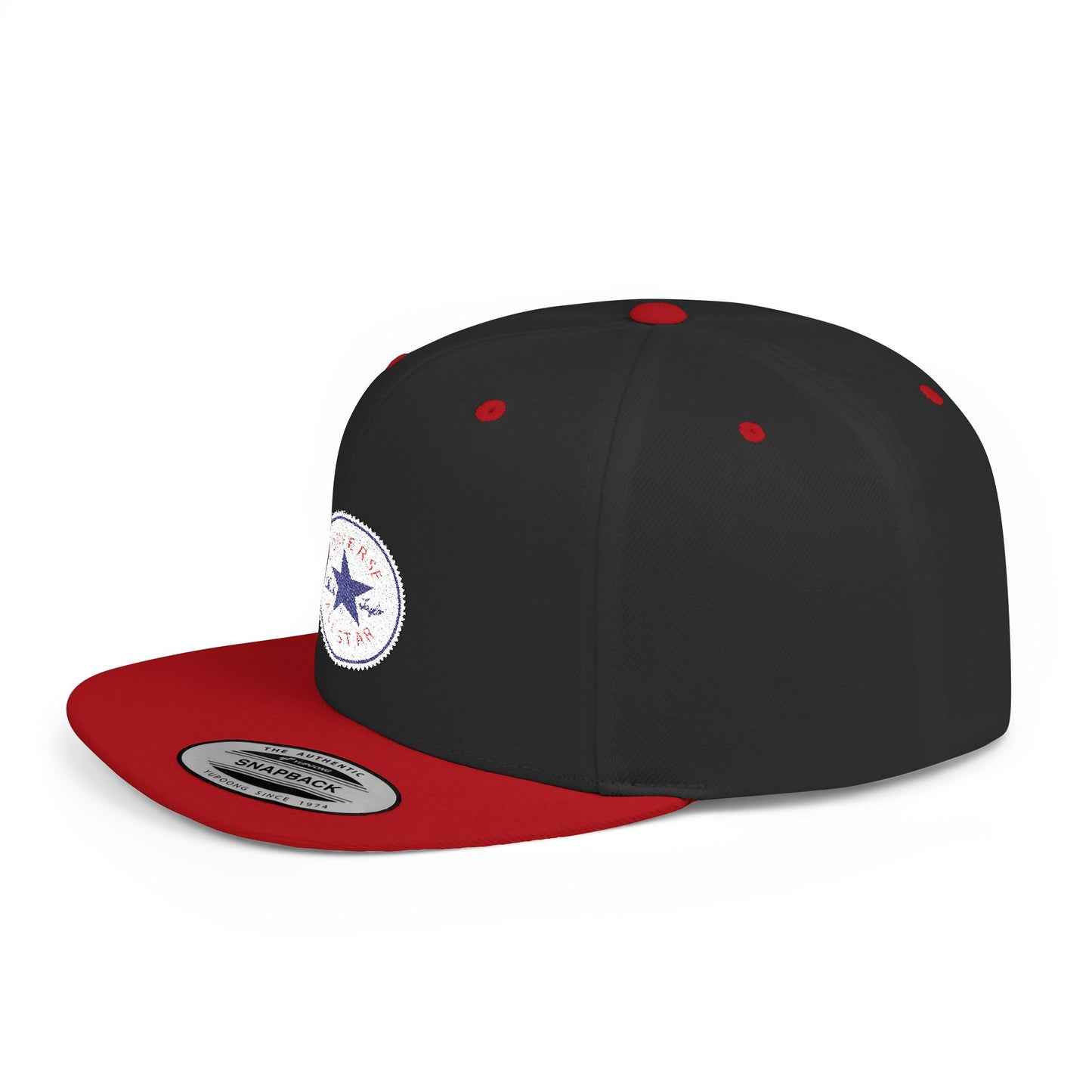 Converse All Star Flat Bill Snapback – Lightweight, Custom Fit, Premium Quality