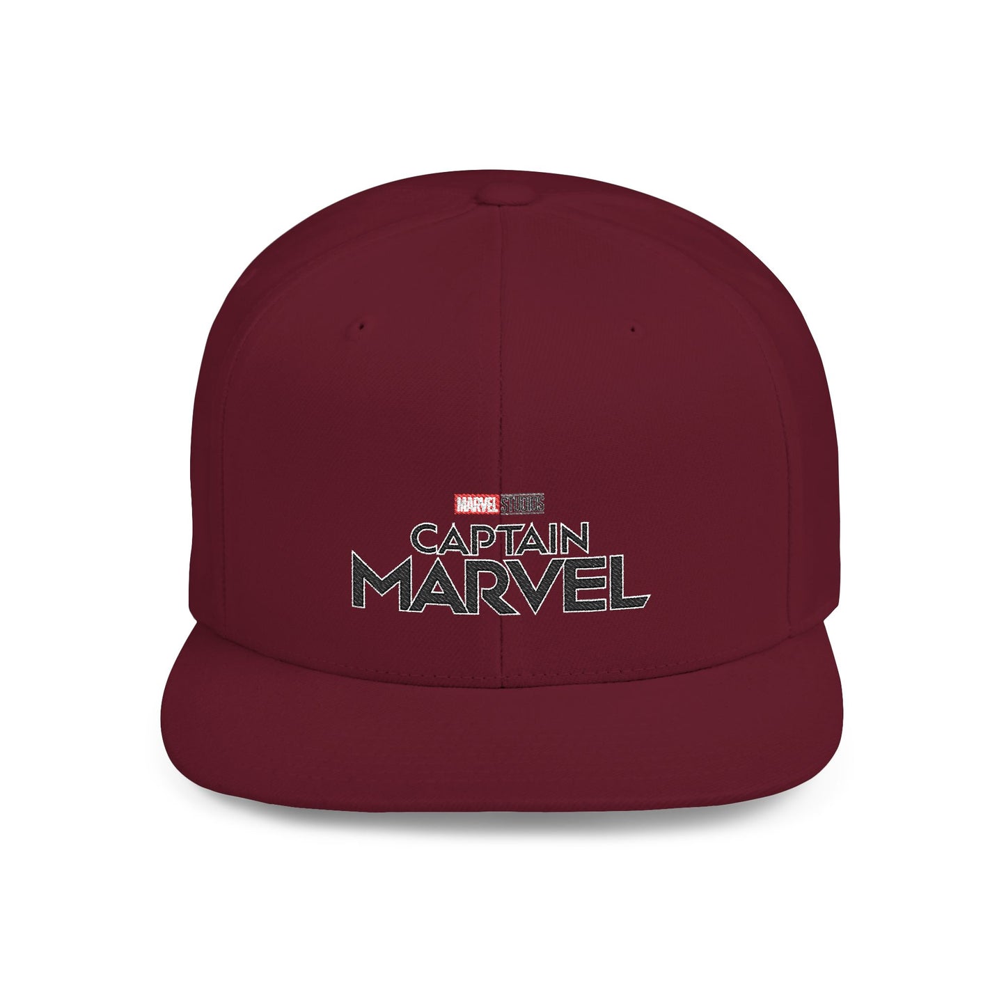 Marvel Captain Marvel Flat Bill Snapback – Lightweight, Custom Fit, Premium Quality