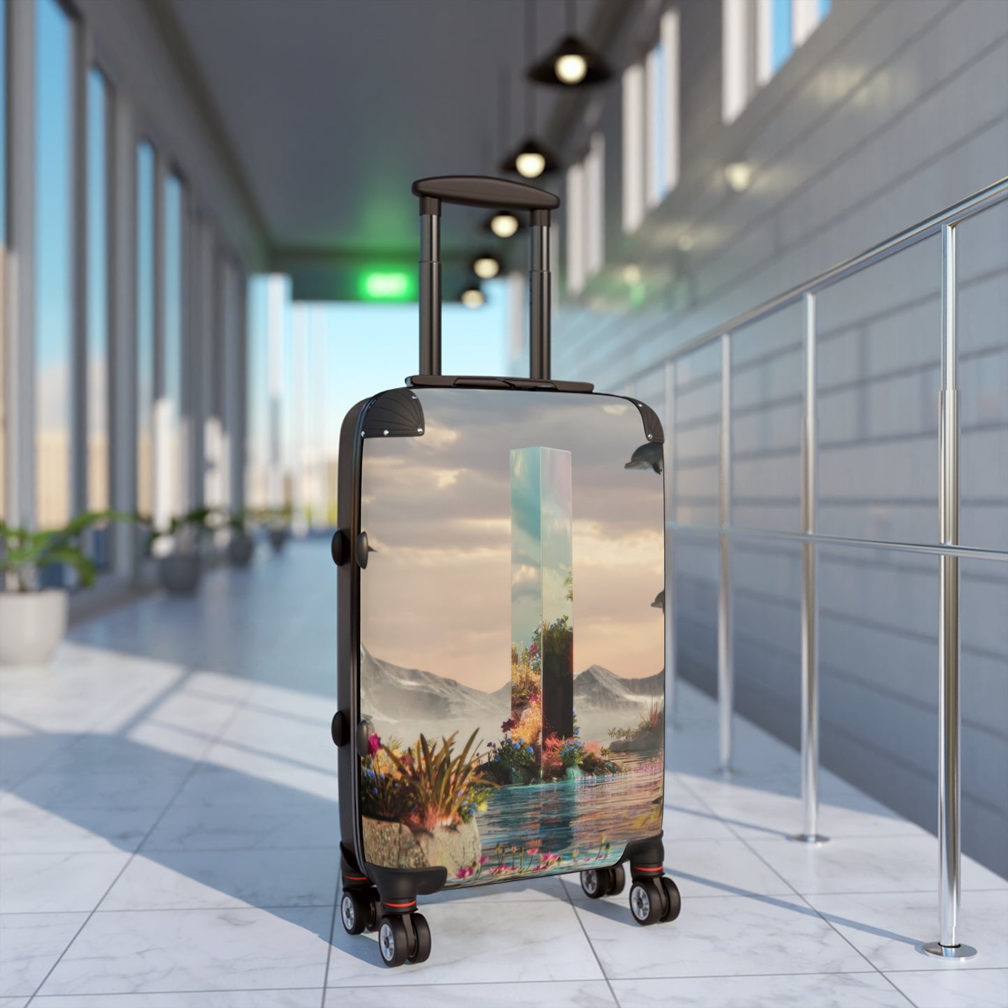 Art Surreal Paradise Carry-On Suitcase - Stylish Luggage for Travelers