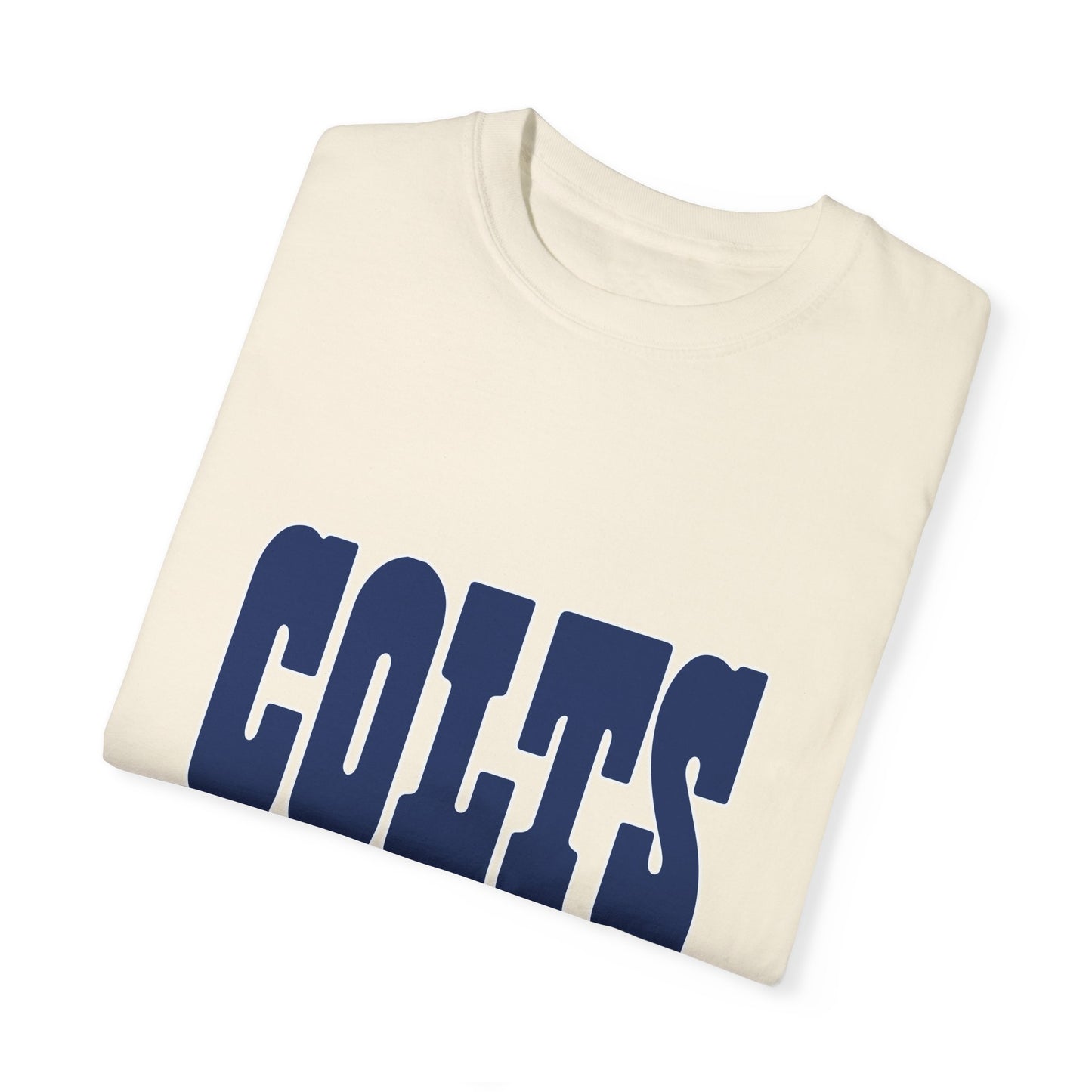 Indianapolis Colts Apparel Garment-Dyed T-Shirt – Premium Cotton Tee for Customization